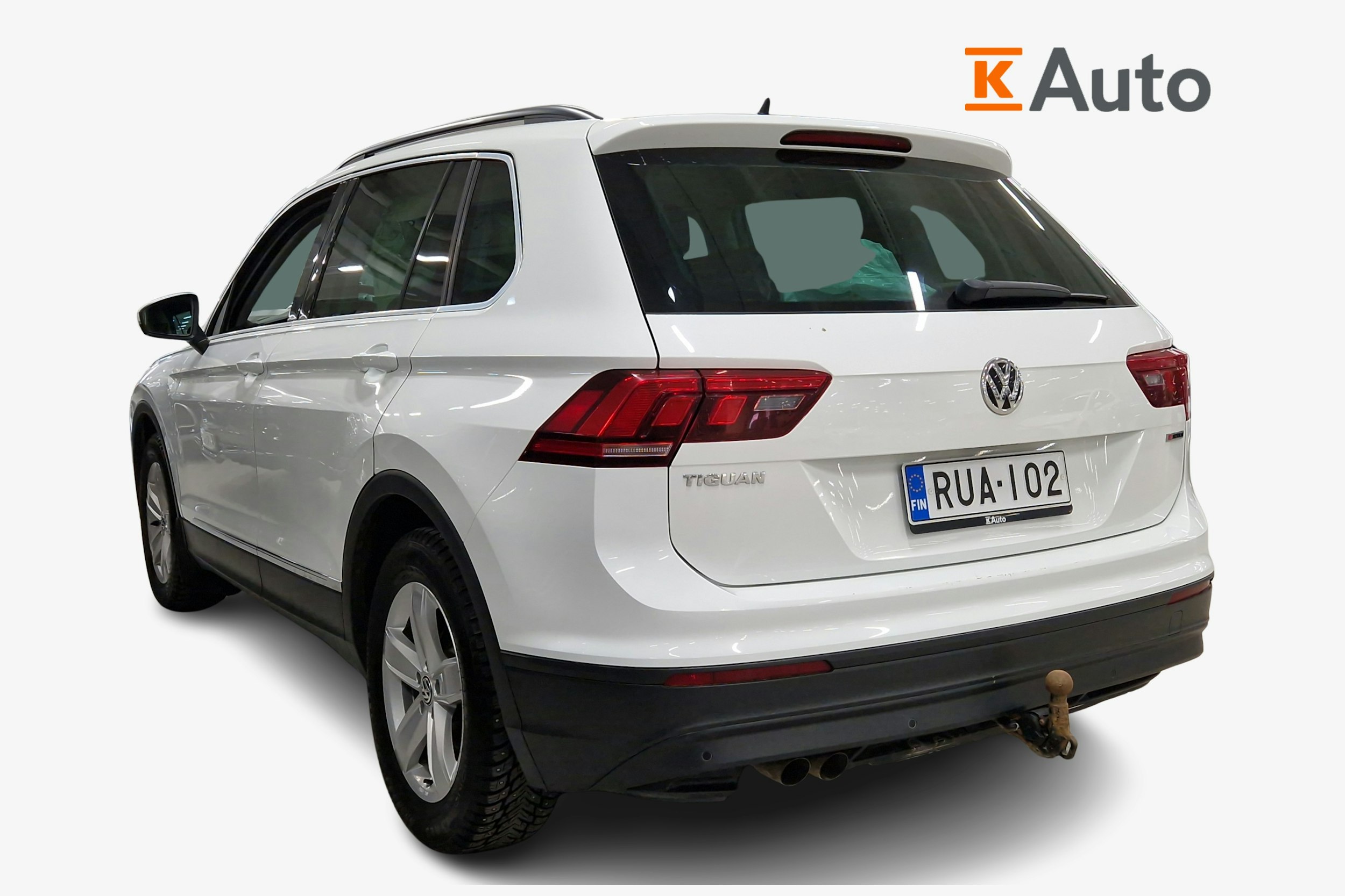 Valkoinen Volkswagen Tiguan 2019 kuva 2.
