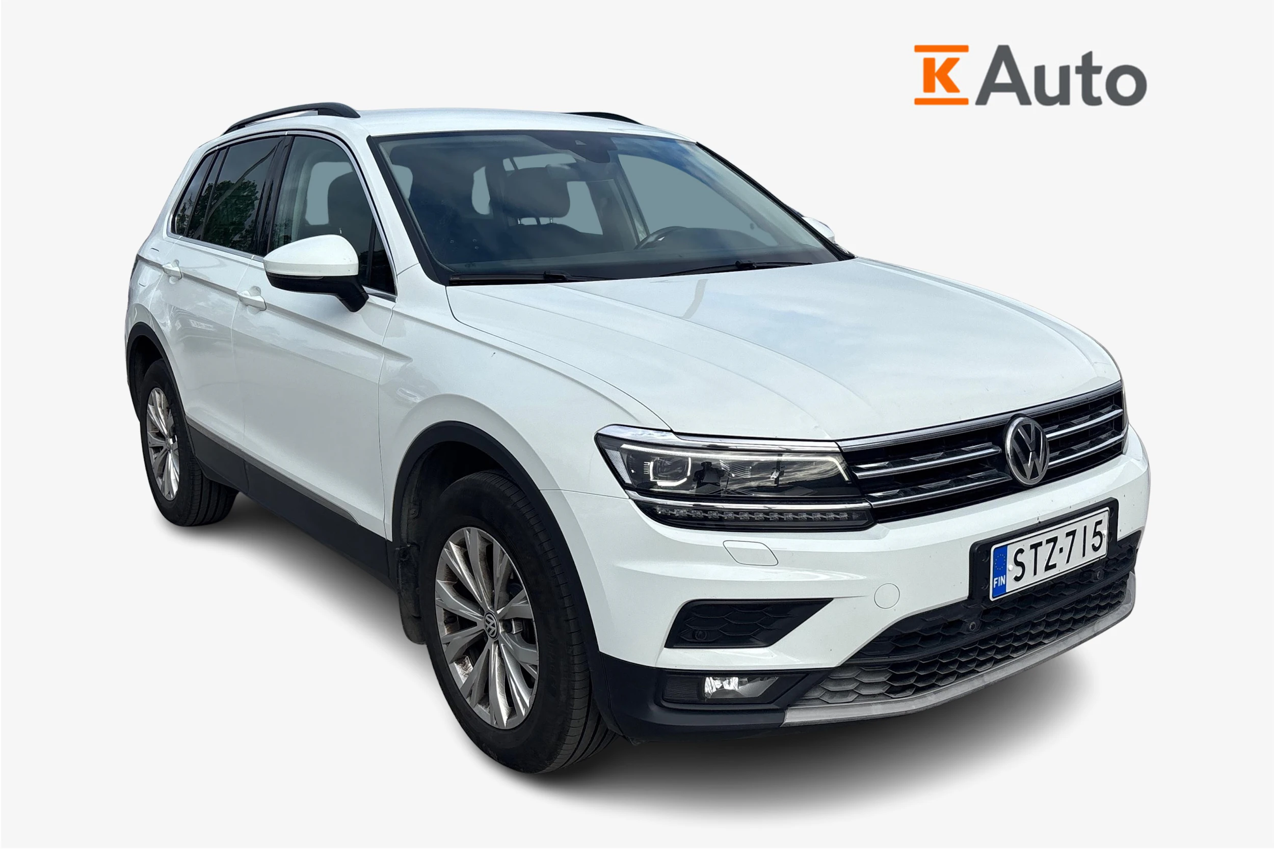 valkoinen Volkswagen Tiguan 2019 kuva 1.