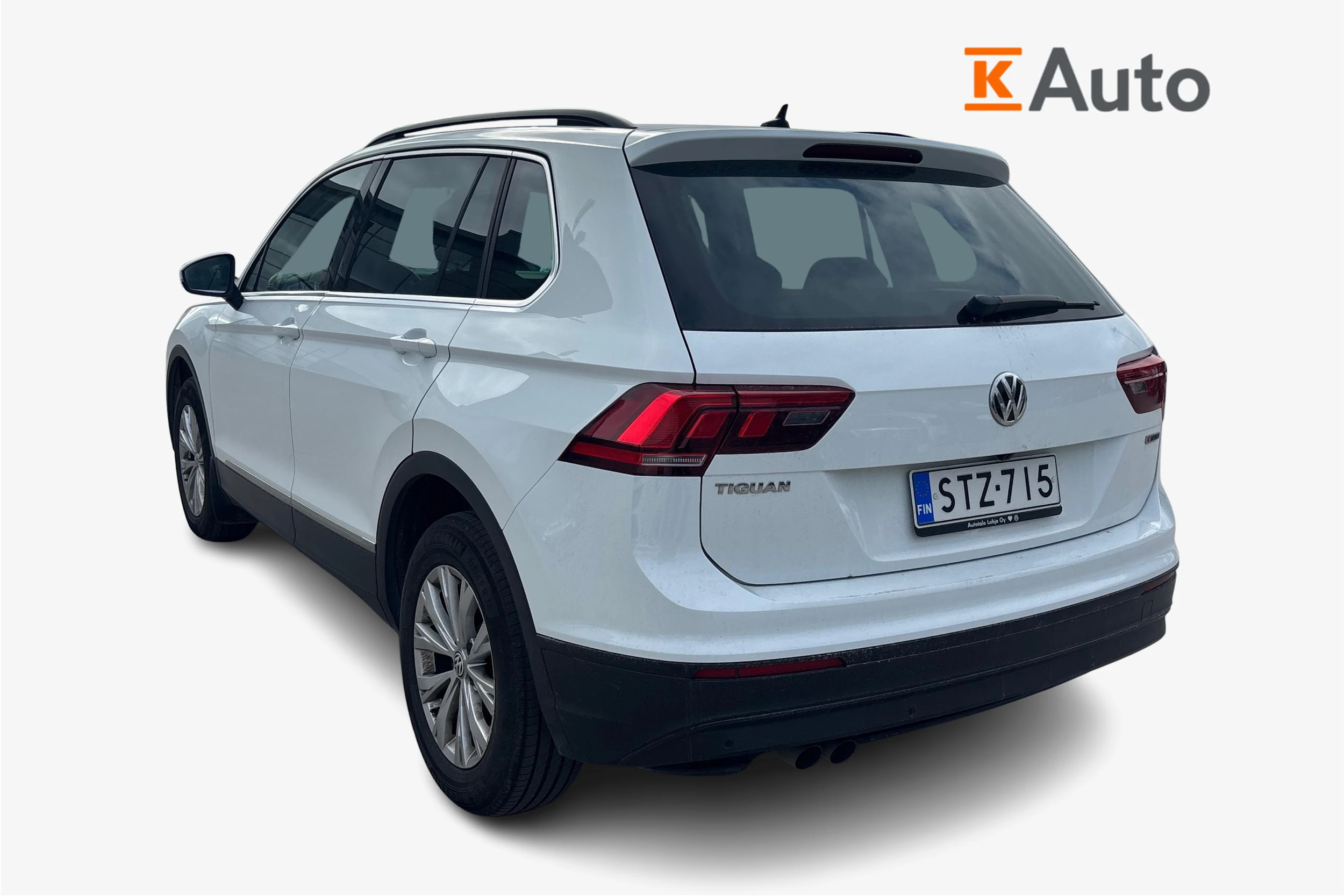 valkoinen Volkswagen Tiguan 2019 kuva 2.