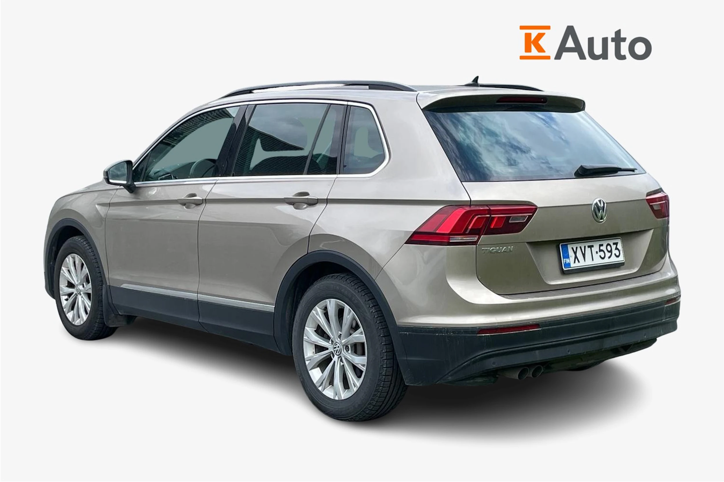 ruskea (beige) Volkswagen Tiguan 2019 kuva 2.