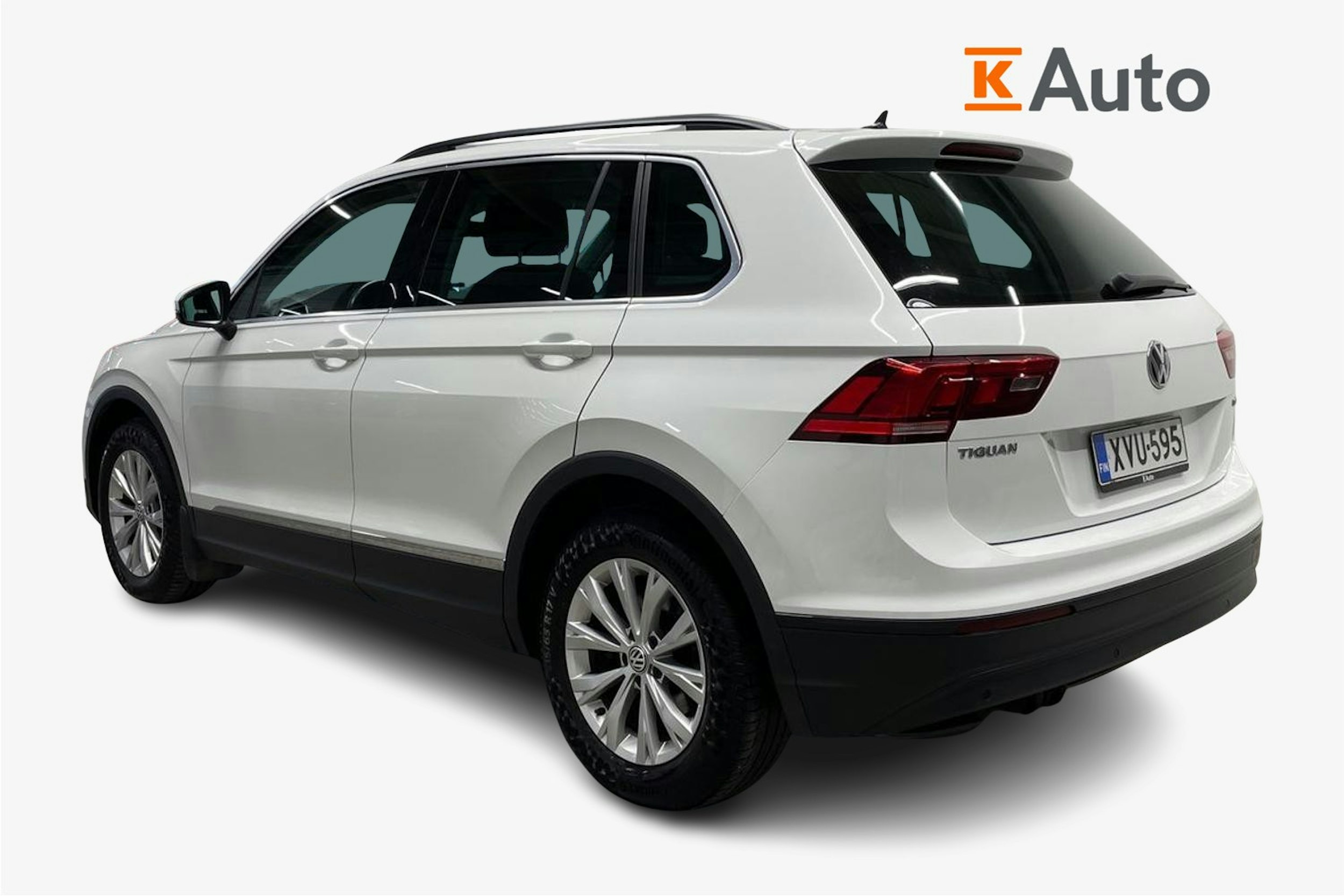 Valkoinen Volkswagen Tiguan 2019 kuva 2.