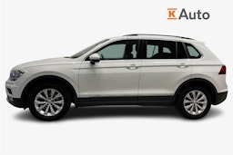 Valkoinen Volkswagen Tiguan 2019 kuva 6.