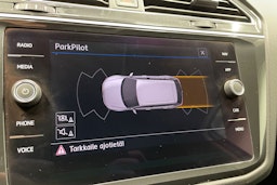 Valkoinen Volkswagen Tiguan 2019 kuva 20.