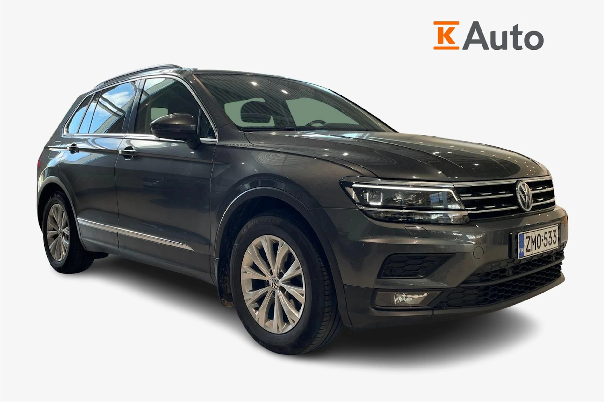 Harmaa Volkswagen Tiguan 2019 kuva 1.