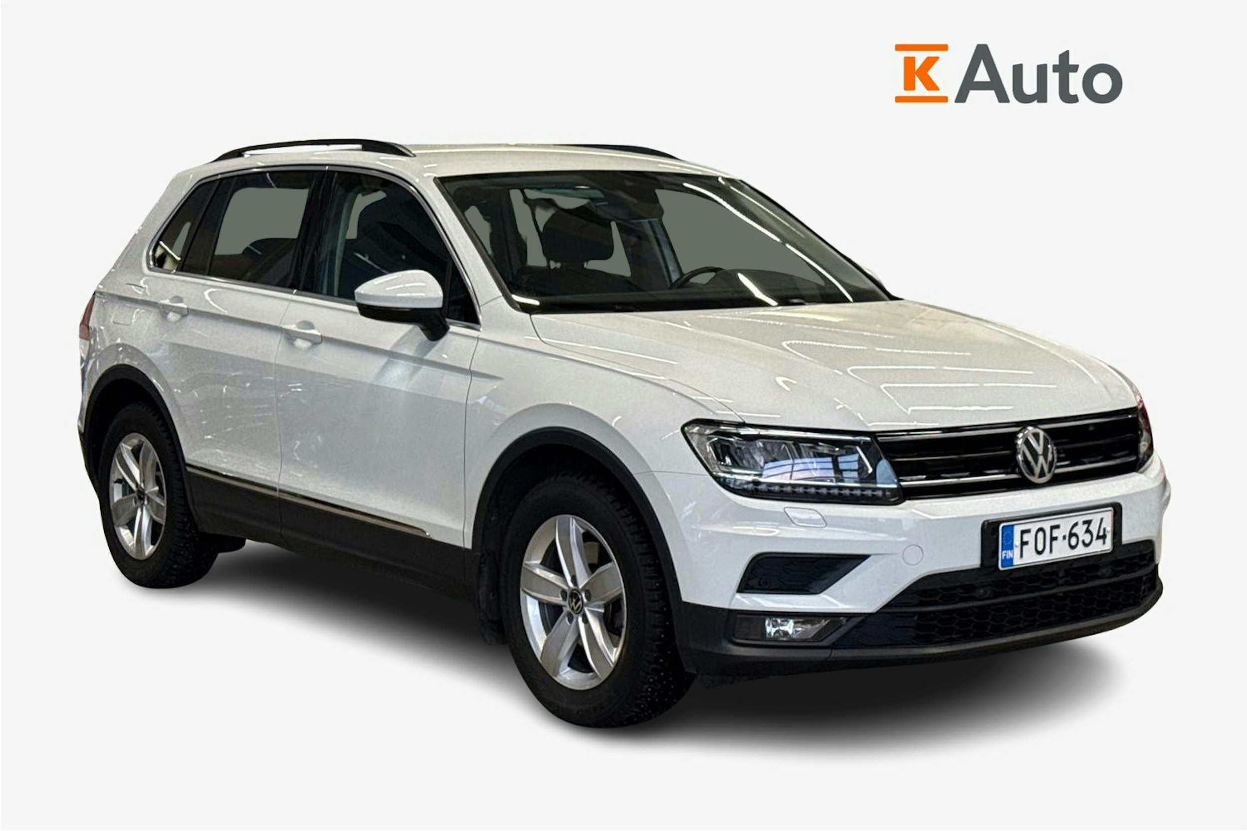 valkoinen Volkswagen Tiguan 2020 kuva 1.