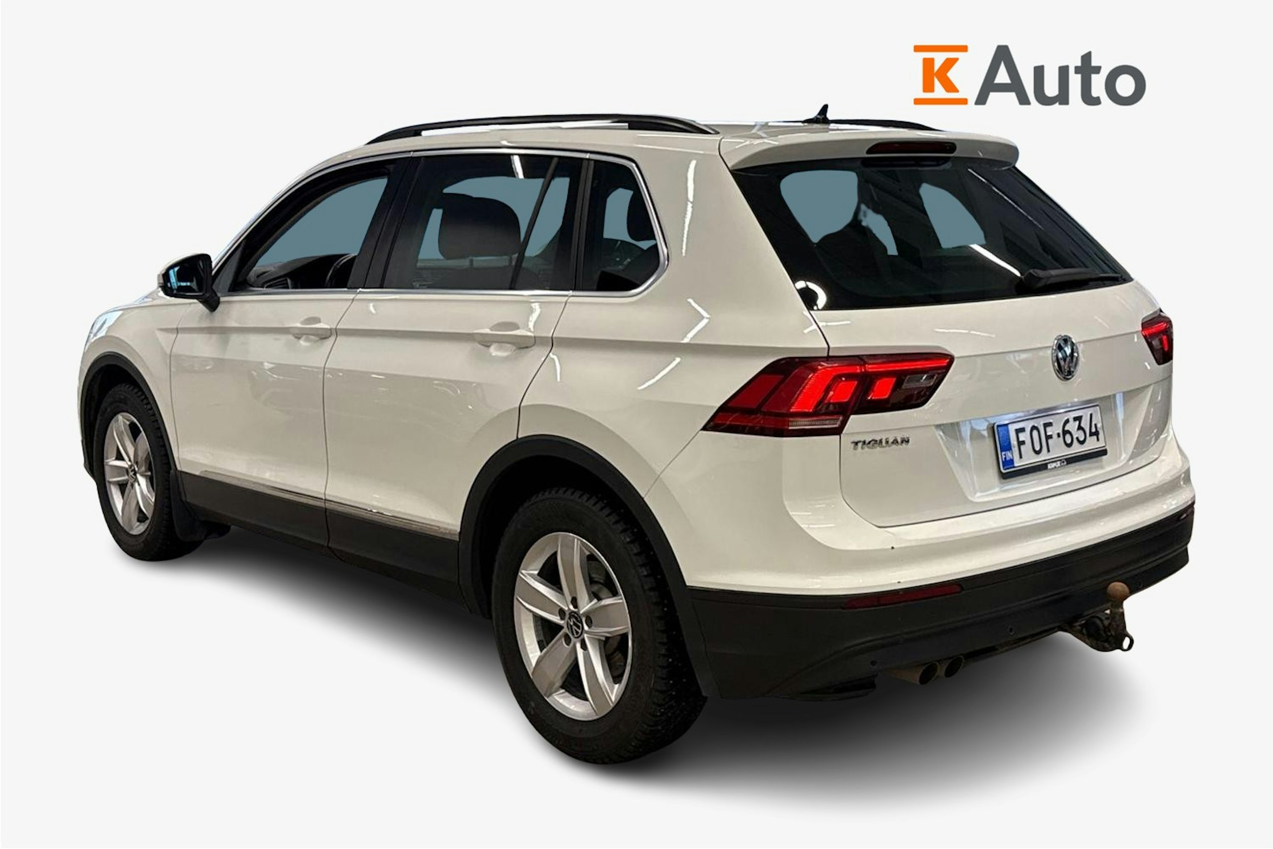 valkoinen Volkswagen Tiguan 2020 kuva 2.