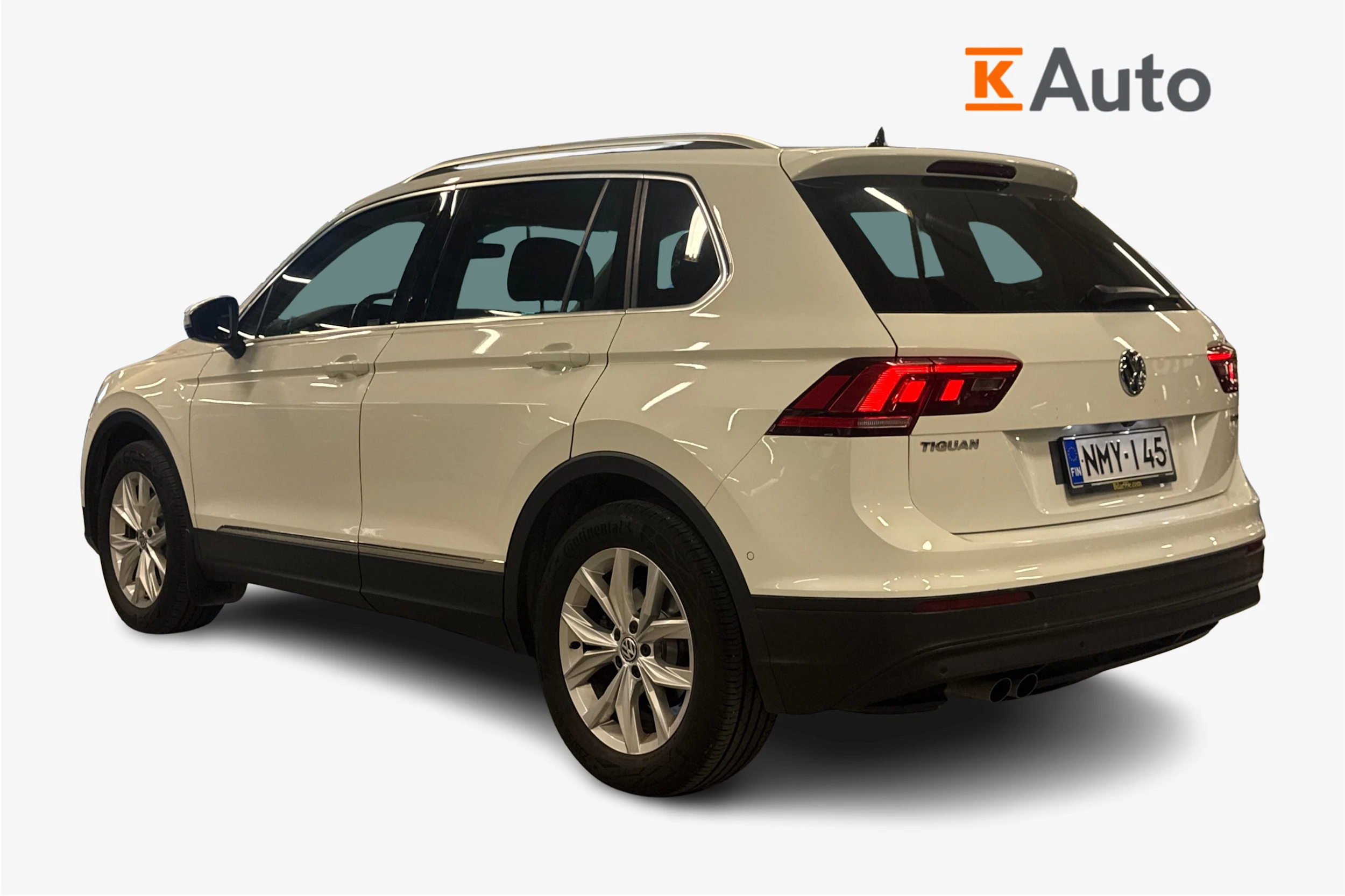 valkoinen Volkswagen Tiguan 2020 kuva 2.
