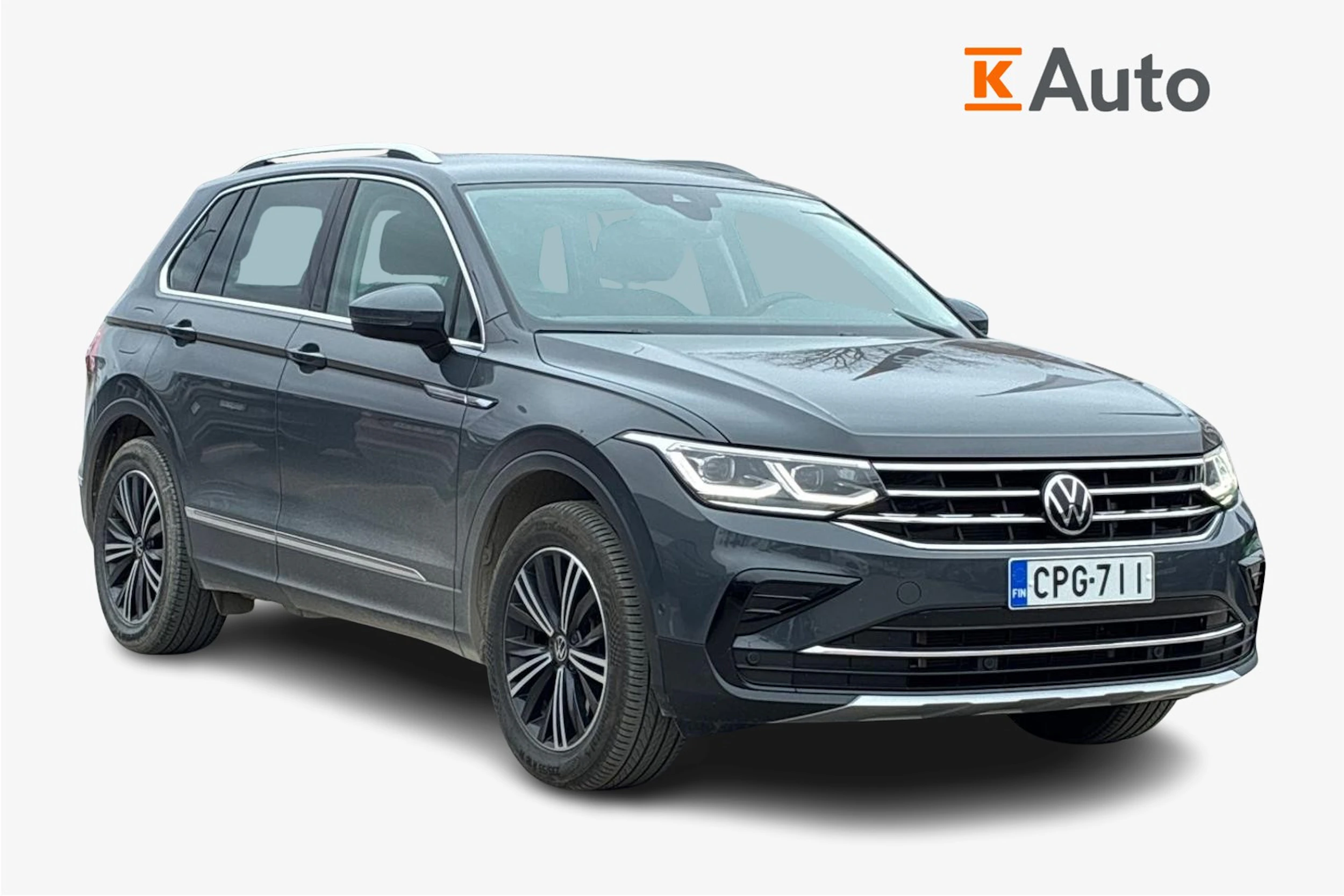 harmaa Volkswagen Tiguan 2021 kuva 1.