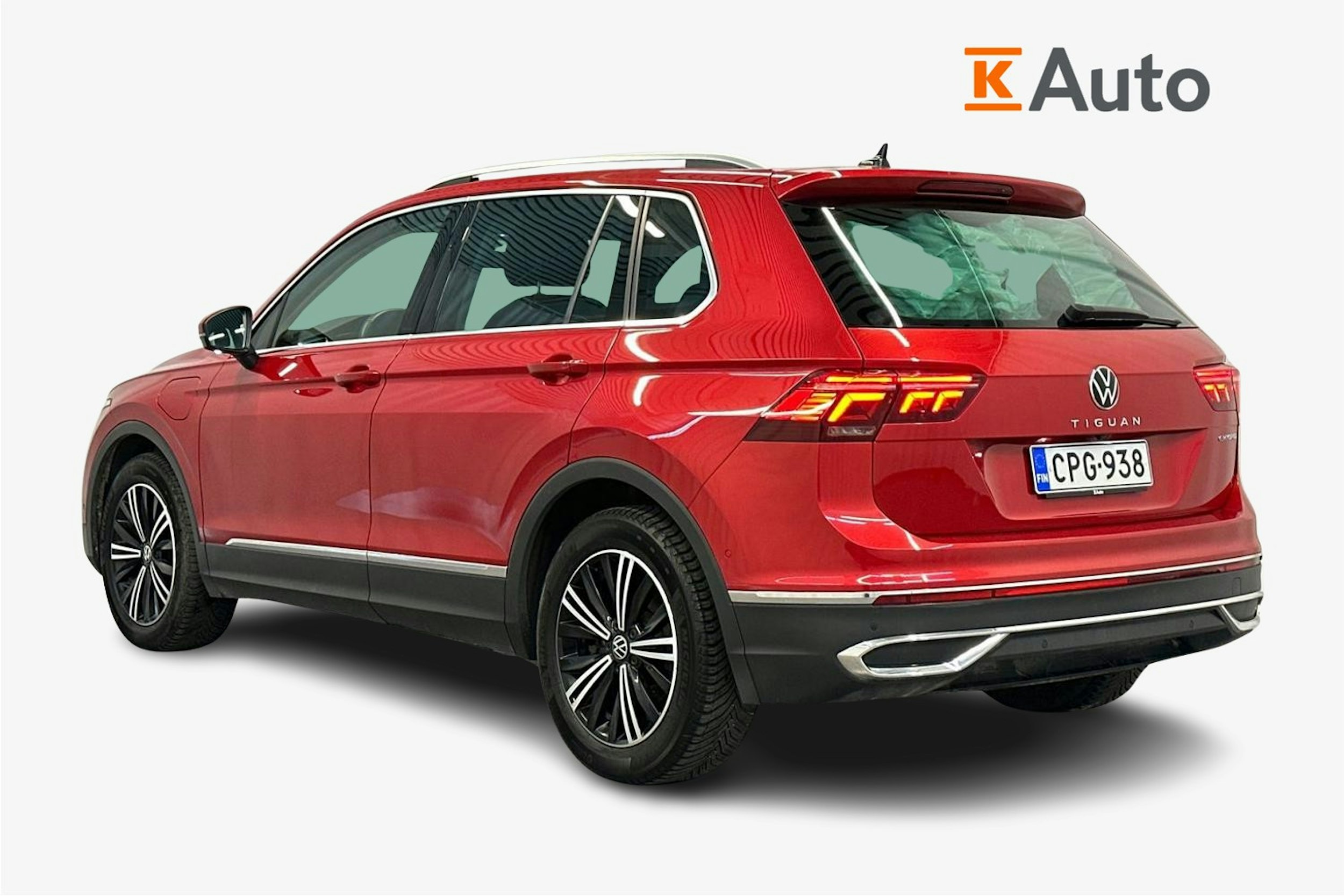 met. punainen Volkswagen Tiguan 2021 kuva 2.