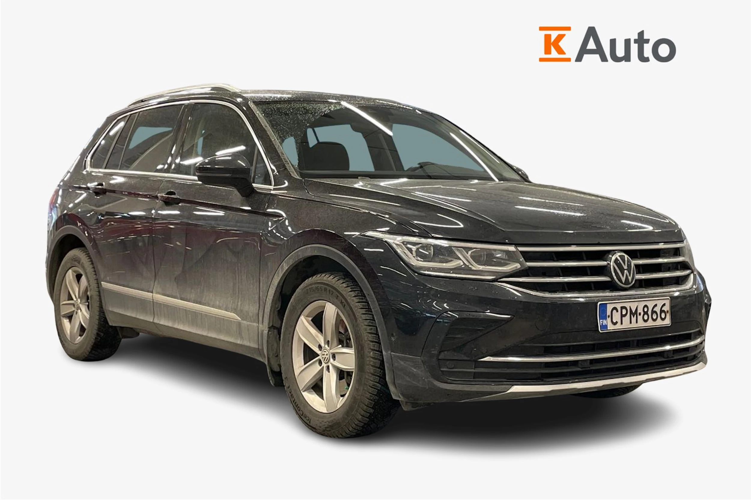 musta Volkswagen Tiguan 2021 kuva 1.