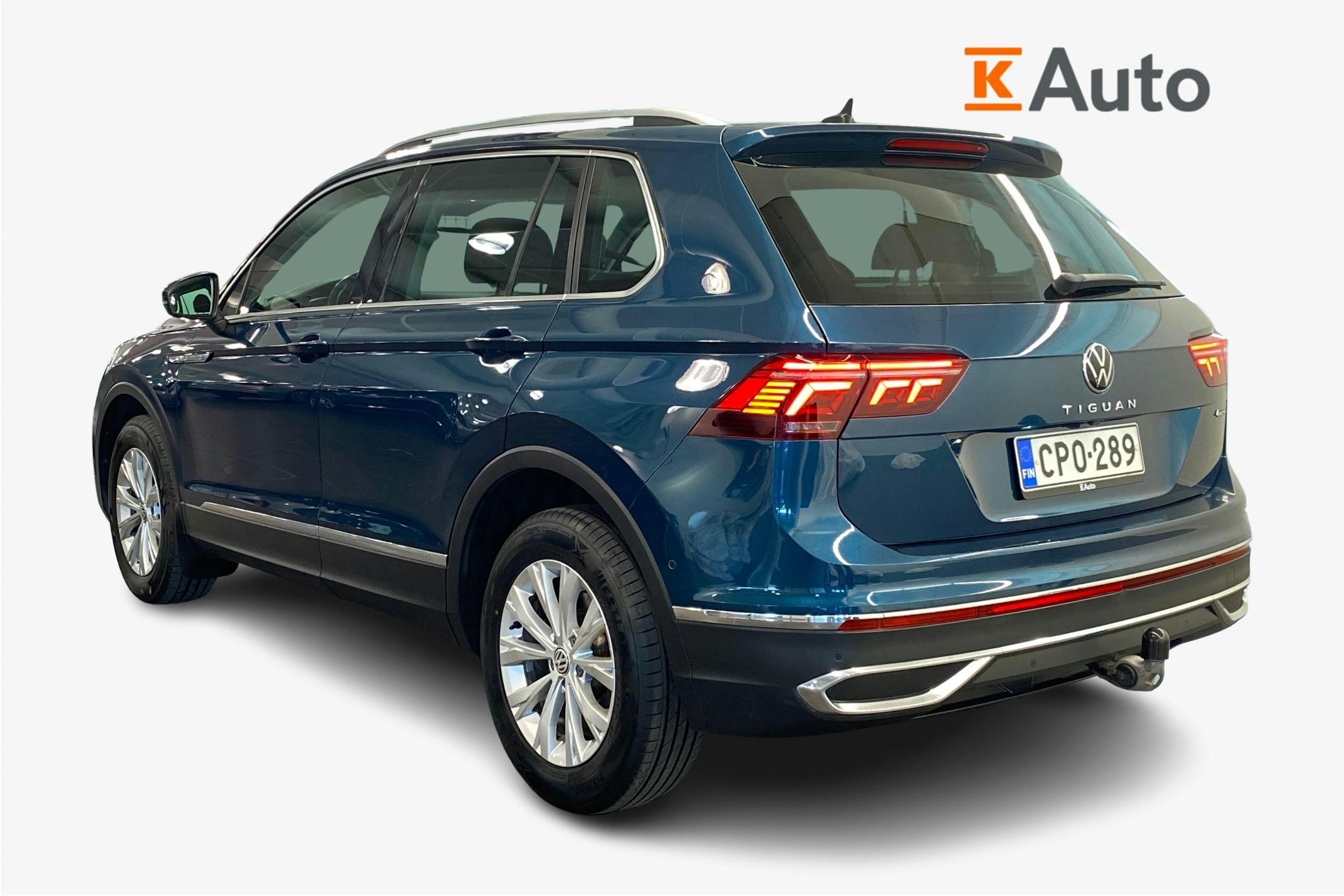 Sininen Volkswagen Tiguan 2021 kuva 2.