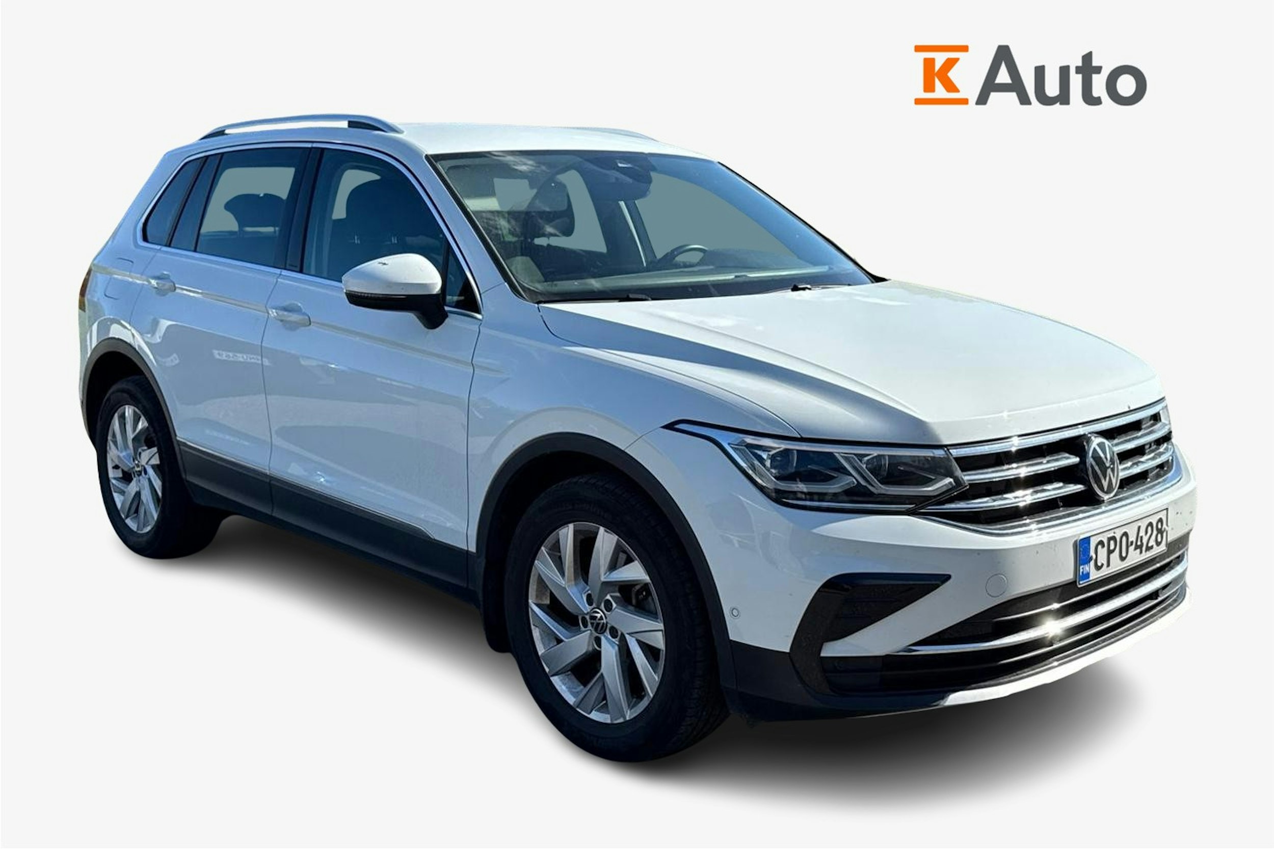 valkoinen Volkswagen Tiguan 2021 kuva 1.