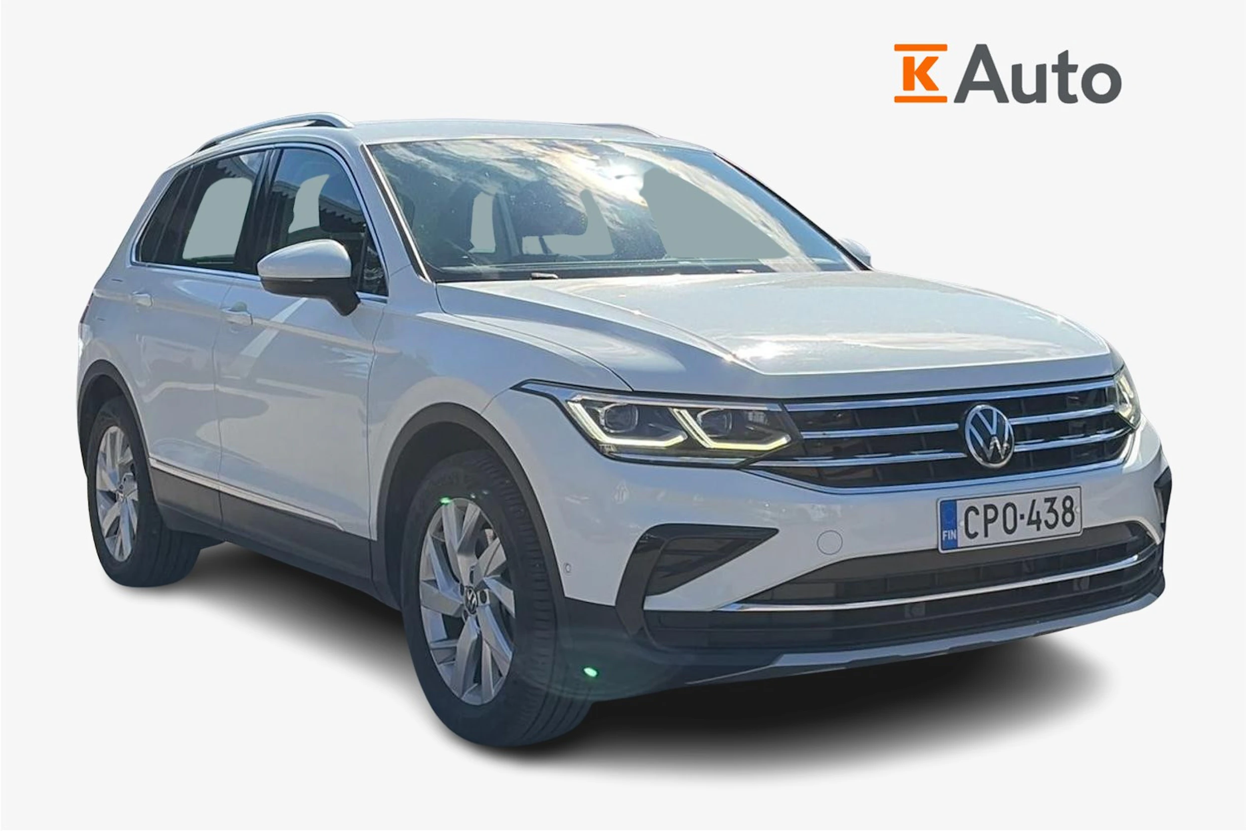 valkoinen Volkswagen Tiguan 2021 kuva 1.