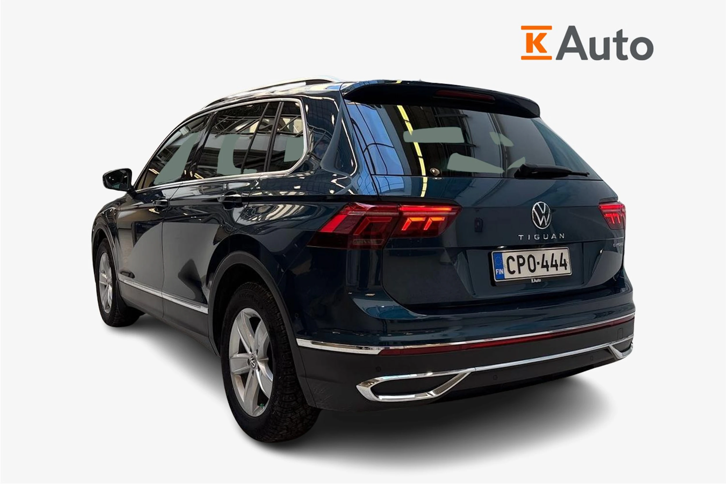 met. sininen Volkswagen Tiguan 2021 kuva 2.