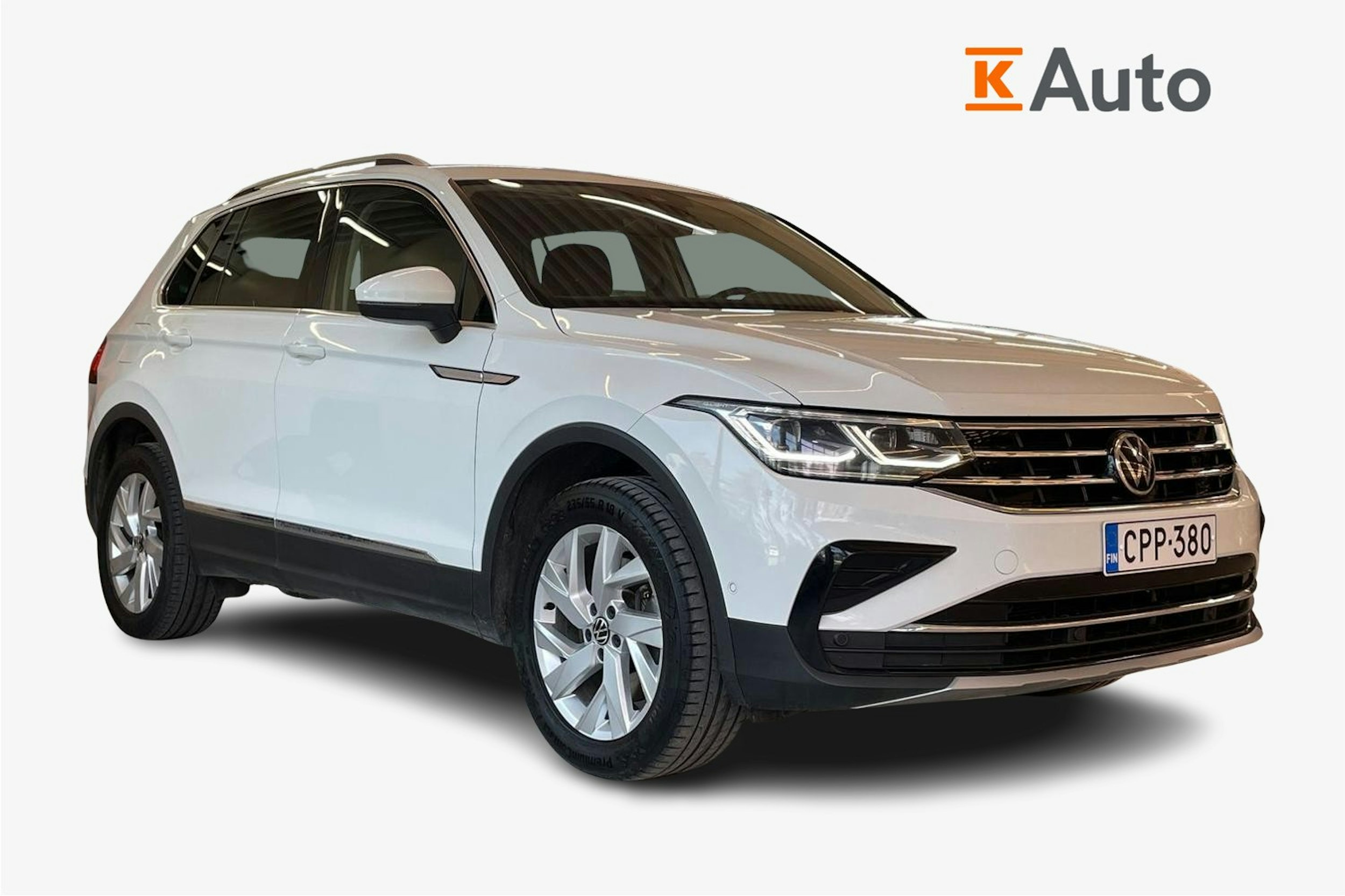 valkoinen Volkswagen Tiguan 2021 kuva 1.