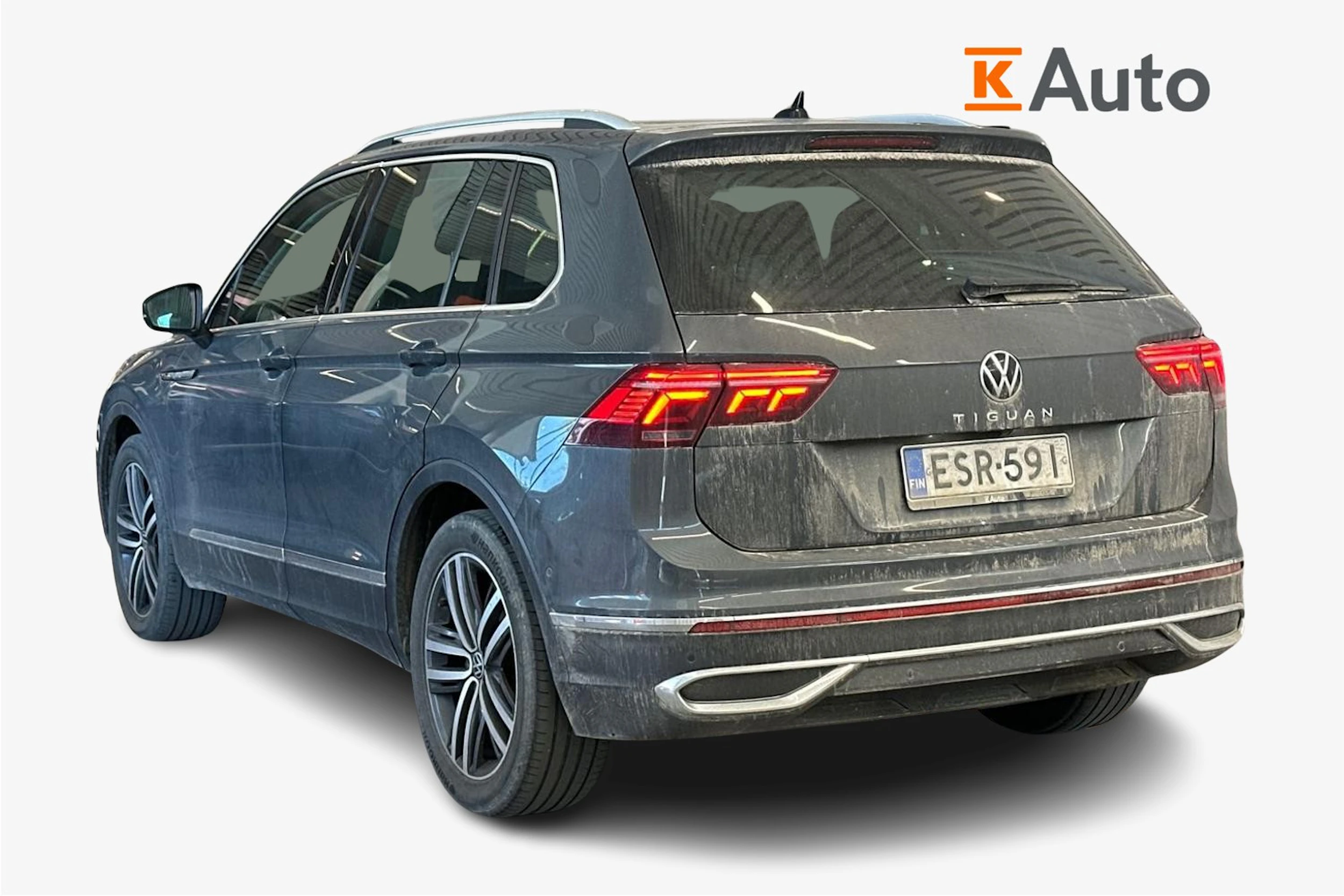 harmaa Volkswagen Tiguan 2021 kuva 2.