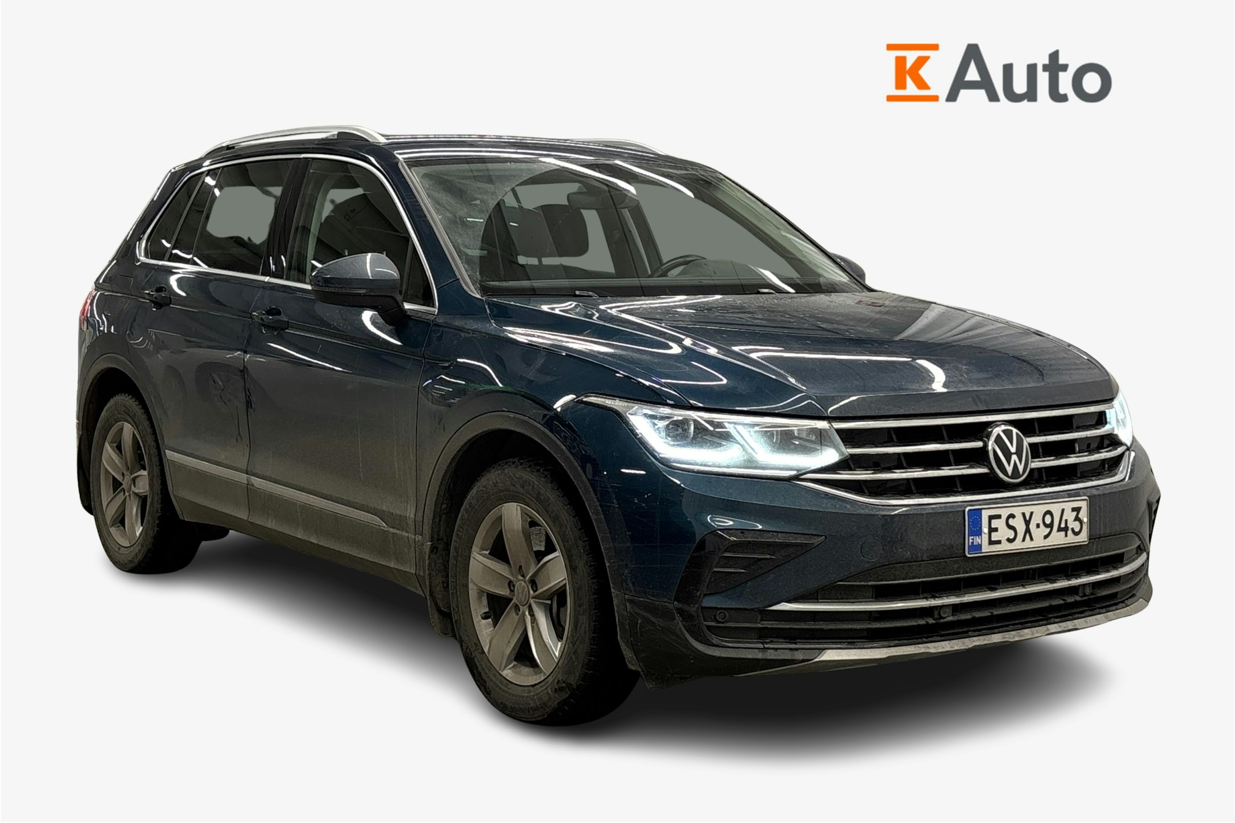 sininen Volkswagen Tiguan 2021 kuva 1.