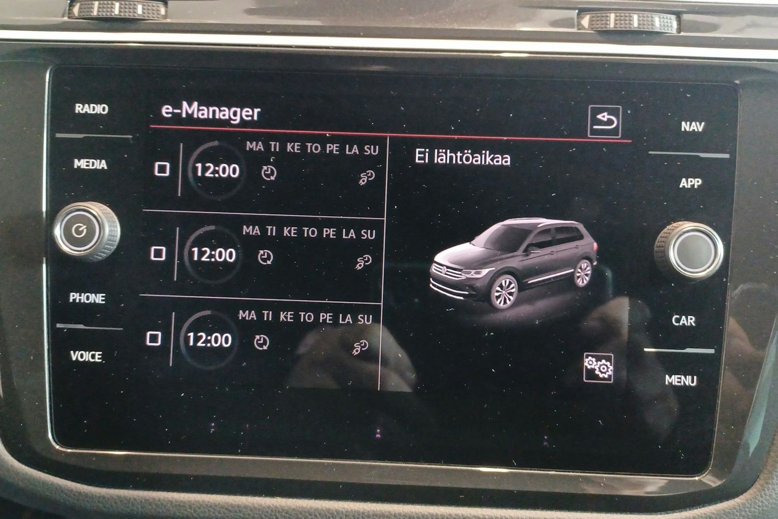 Sininen Volkswagen Tiguan 2021 kuva 26.