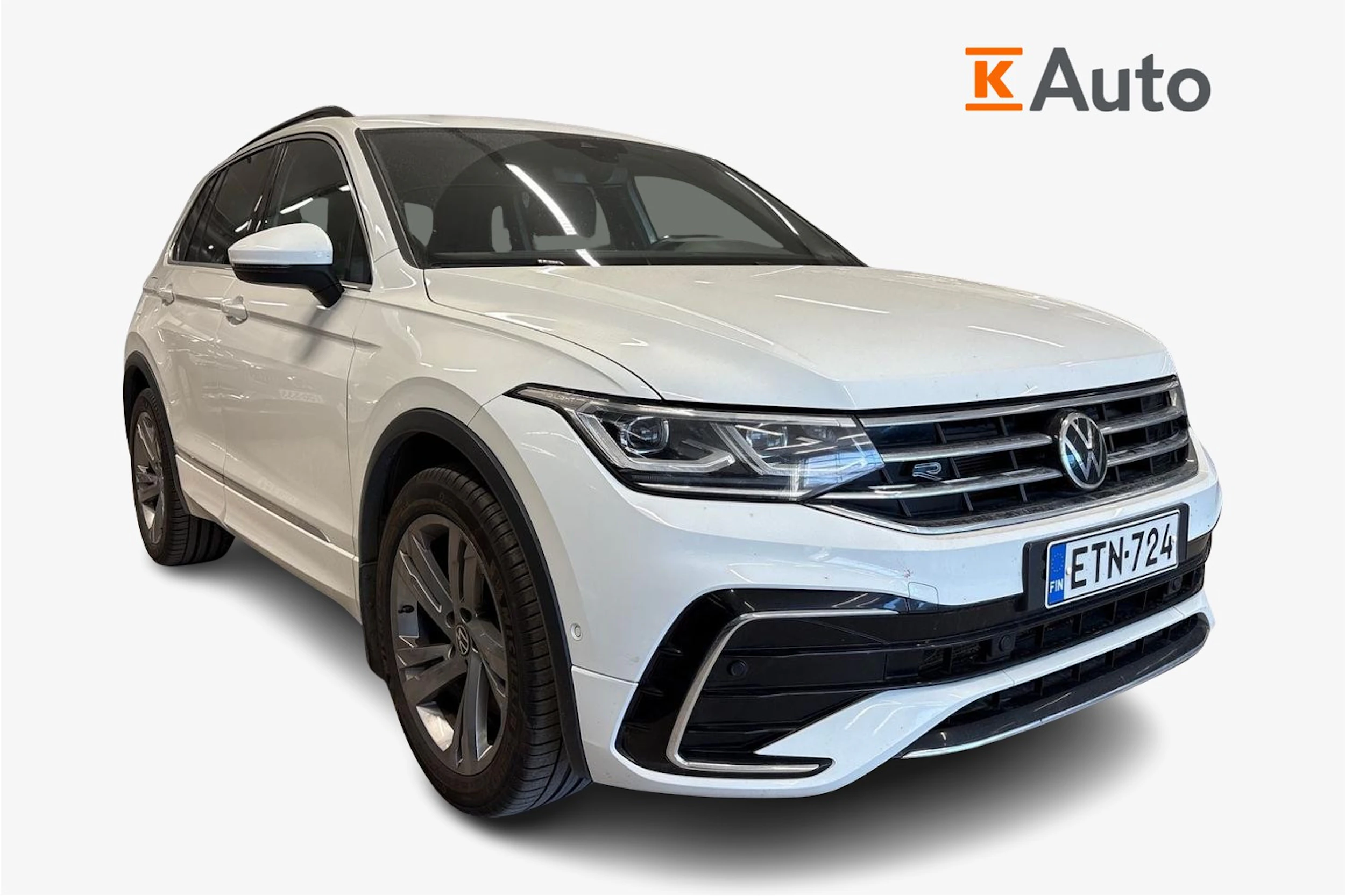 valkoinen Volkswagen Tiguan 2021 kuva 1.