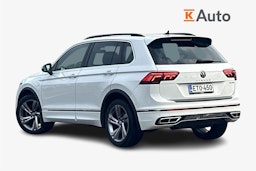 valkoinen Volkswagen Tiguan 2021 kuva 2.