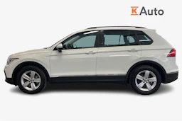 Valkoinen Volkswagen Tiguan 2021 kuva 7.