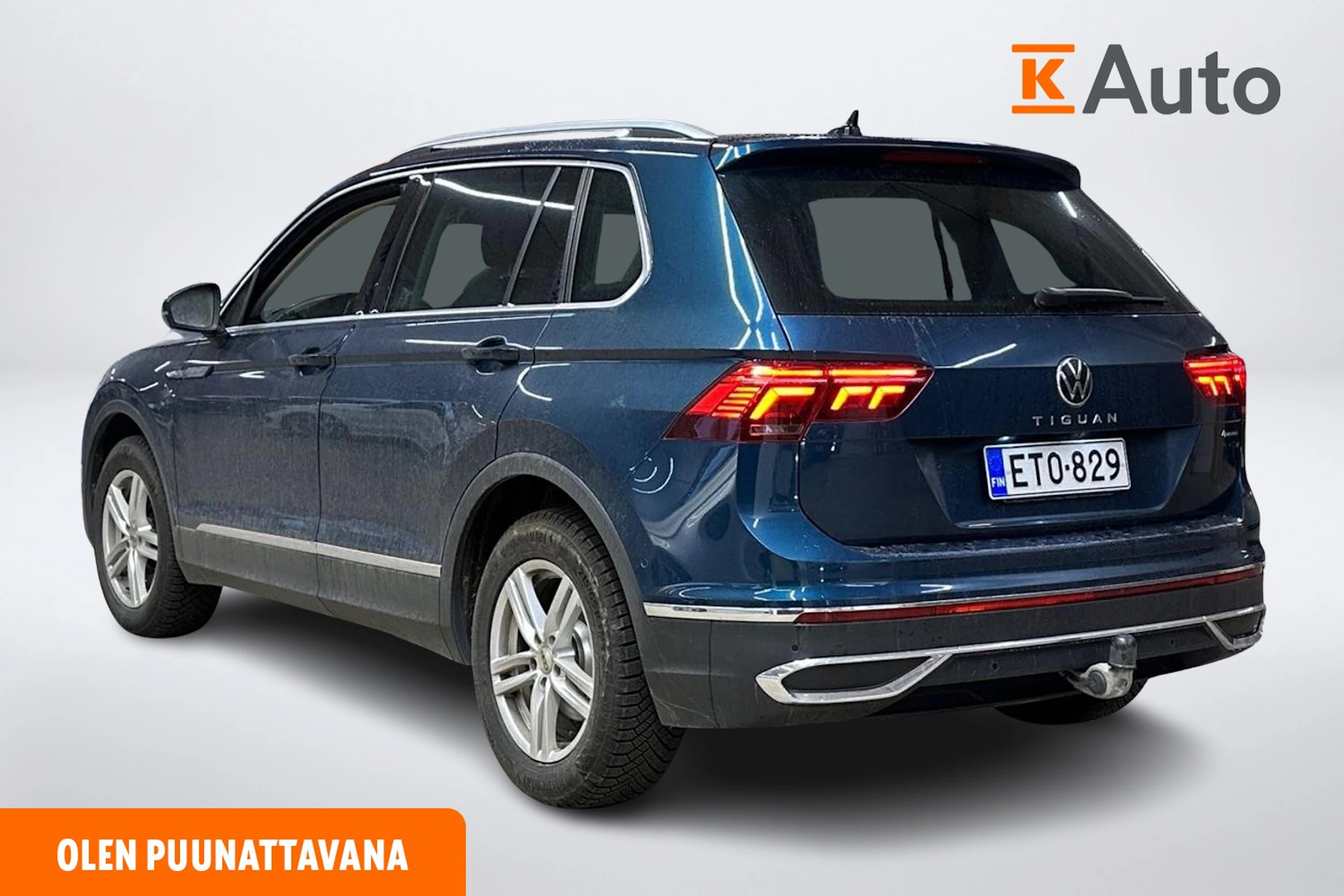 sininen Volkswagen Tiguan 2021 kuva 2.