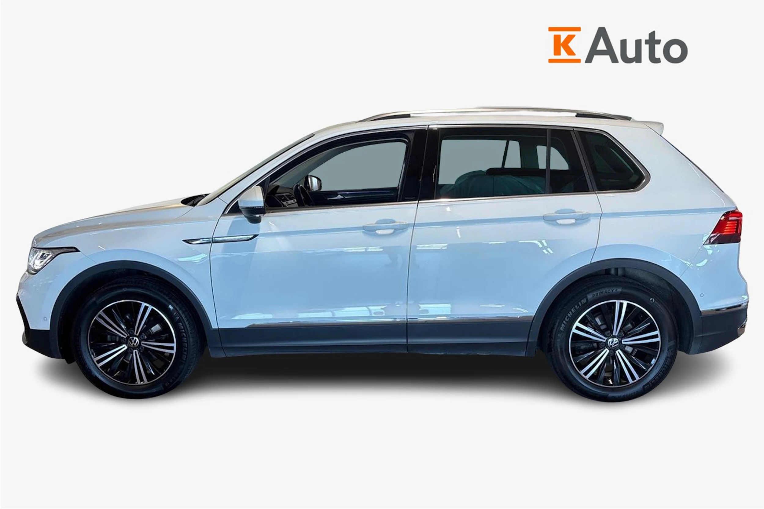 valkoinen Volkswagen Tiguan 2021 kuva 5.