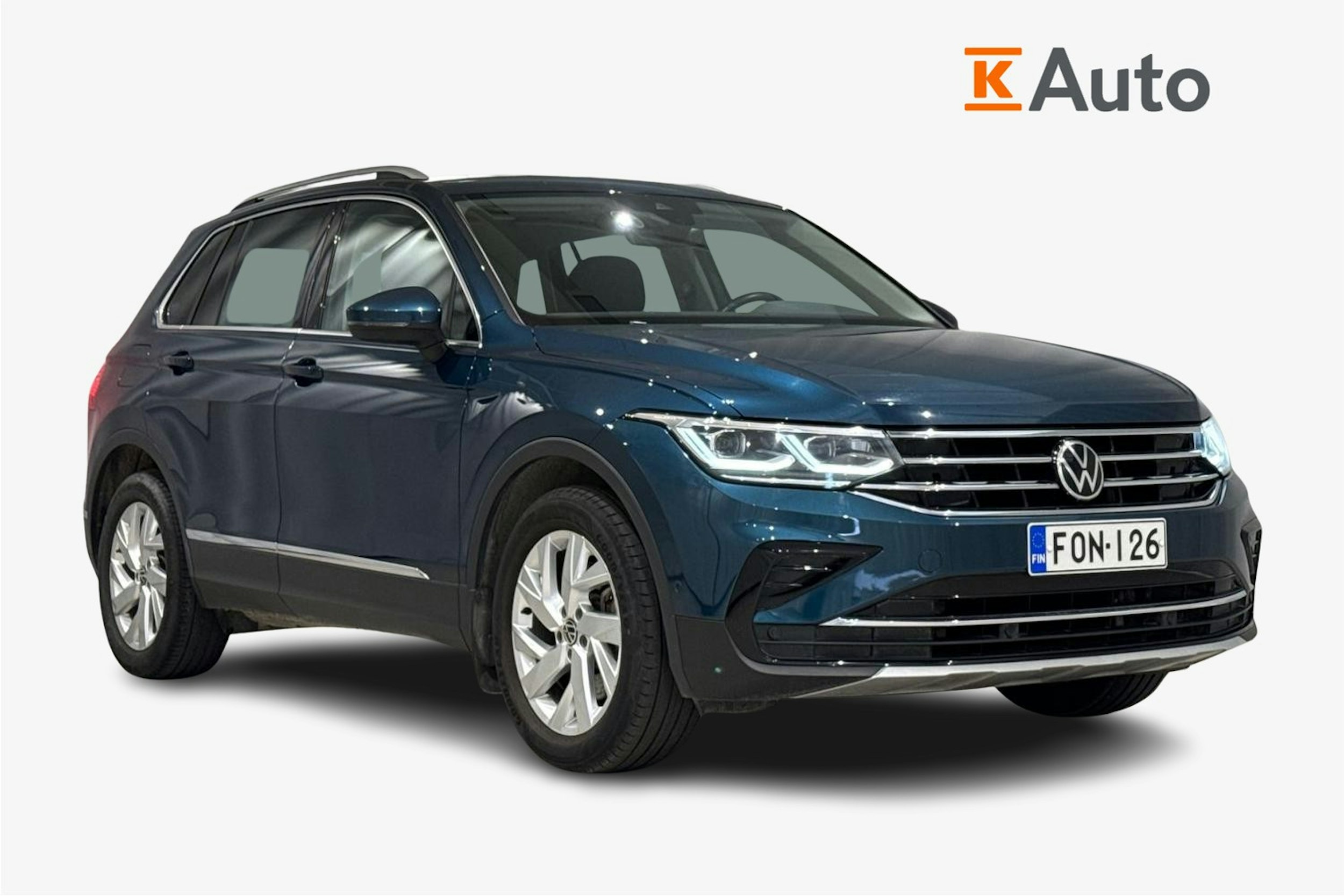sininen Volkswagen Tiguan 2021 kuva 1.