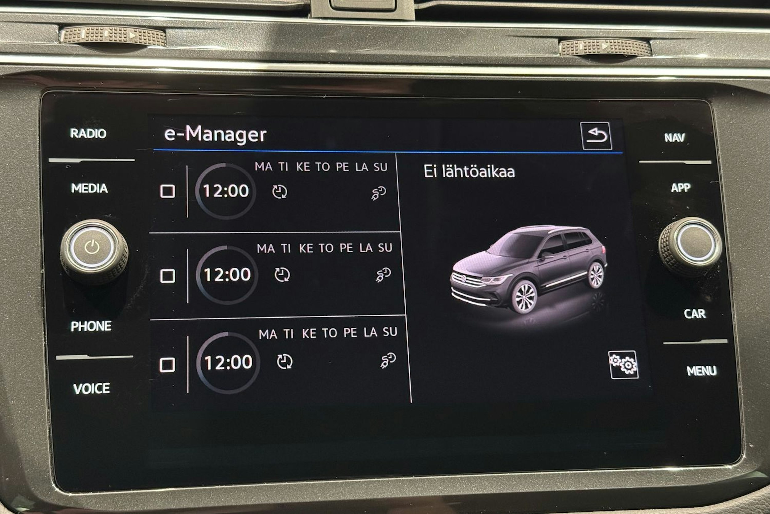 sininen Volkswagen Tiguan 2021 kuva 23.