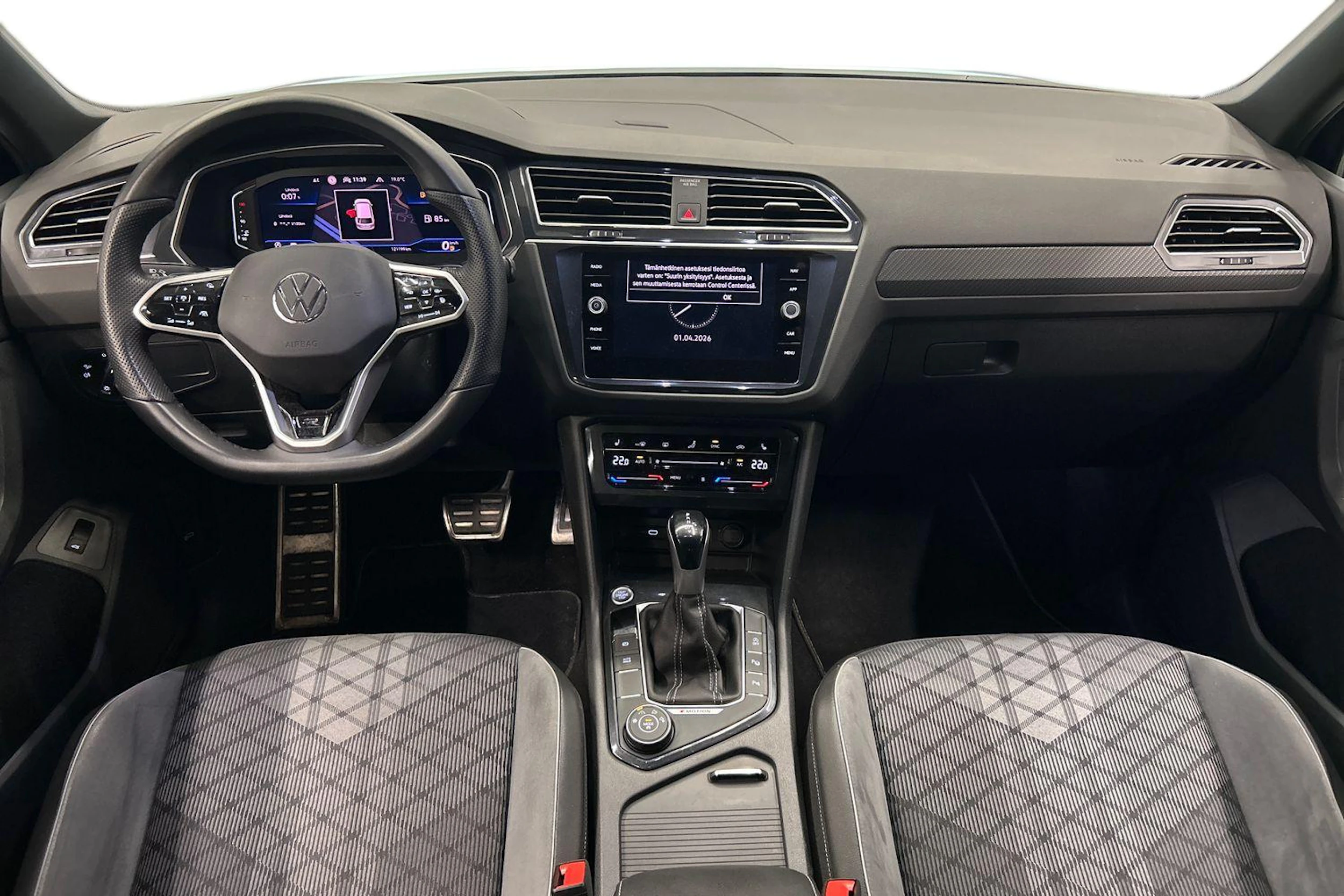 sininen Volkswagen Tiguan 2021 kuva 7.