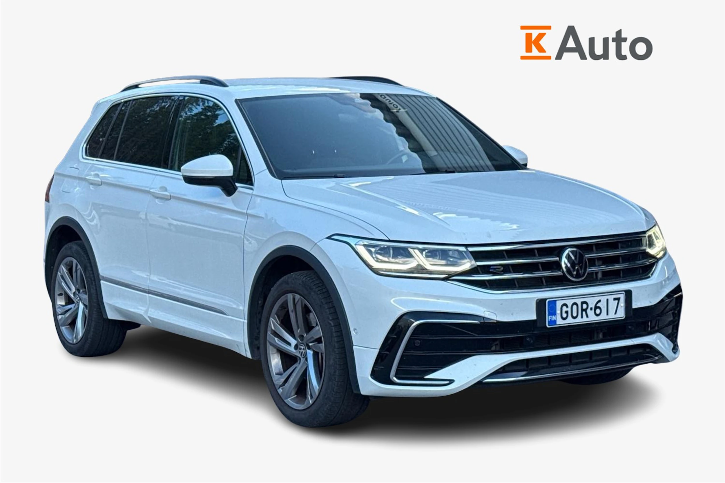 valkoinen Volkswagen Tiguan 2021 kuva 1.