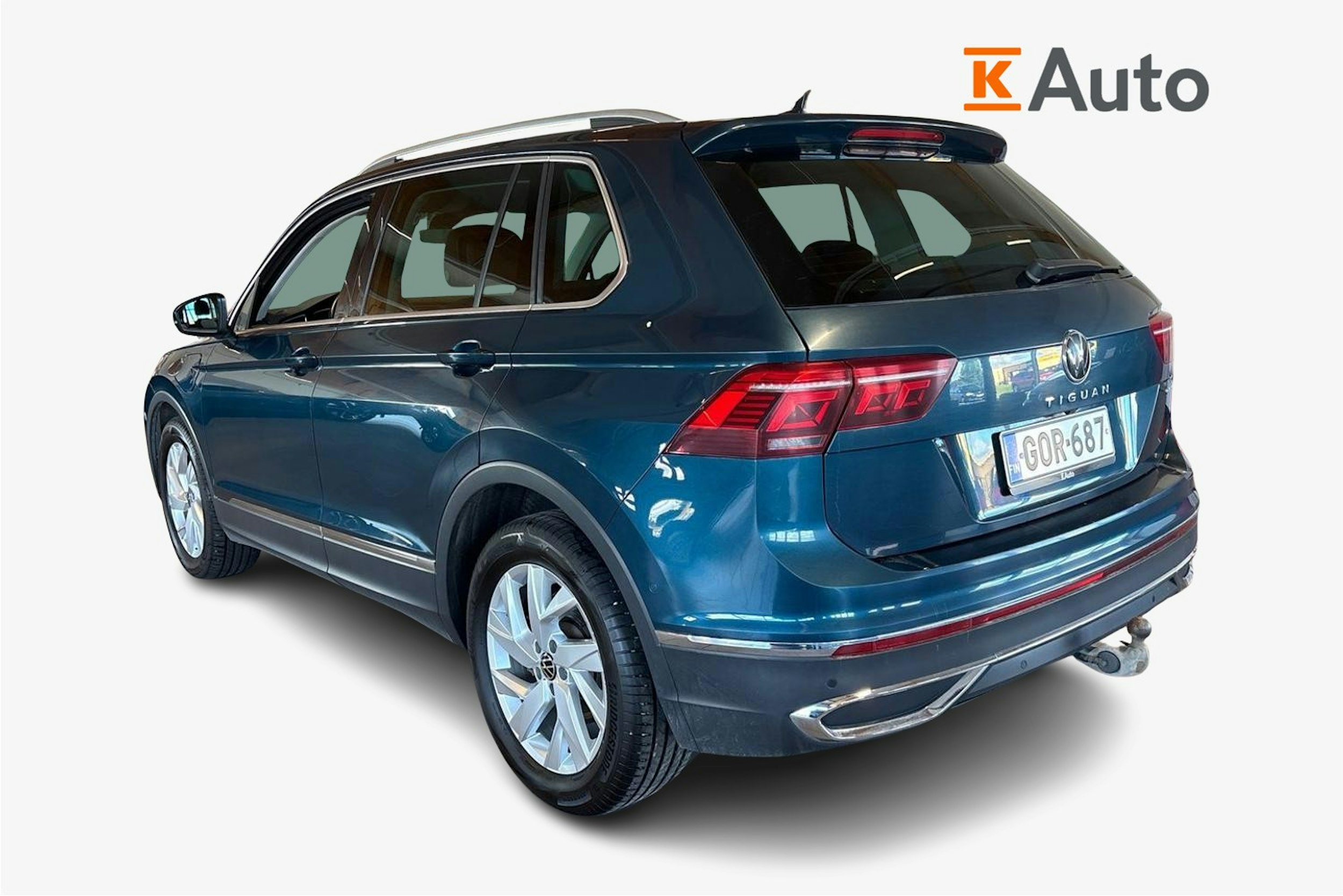 Sininen Volkswagen Tiguan 2021 kuva 2.