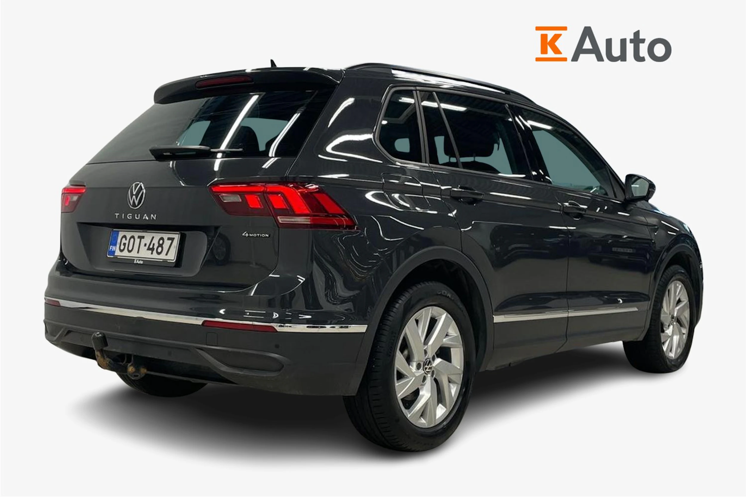 Harmaa Volkswagen Tiguan 2021 kuva 2.