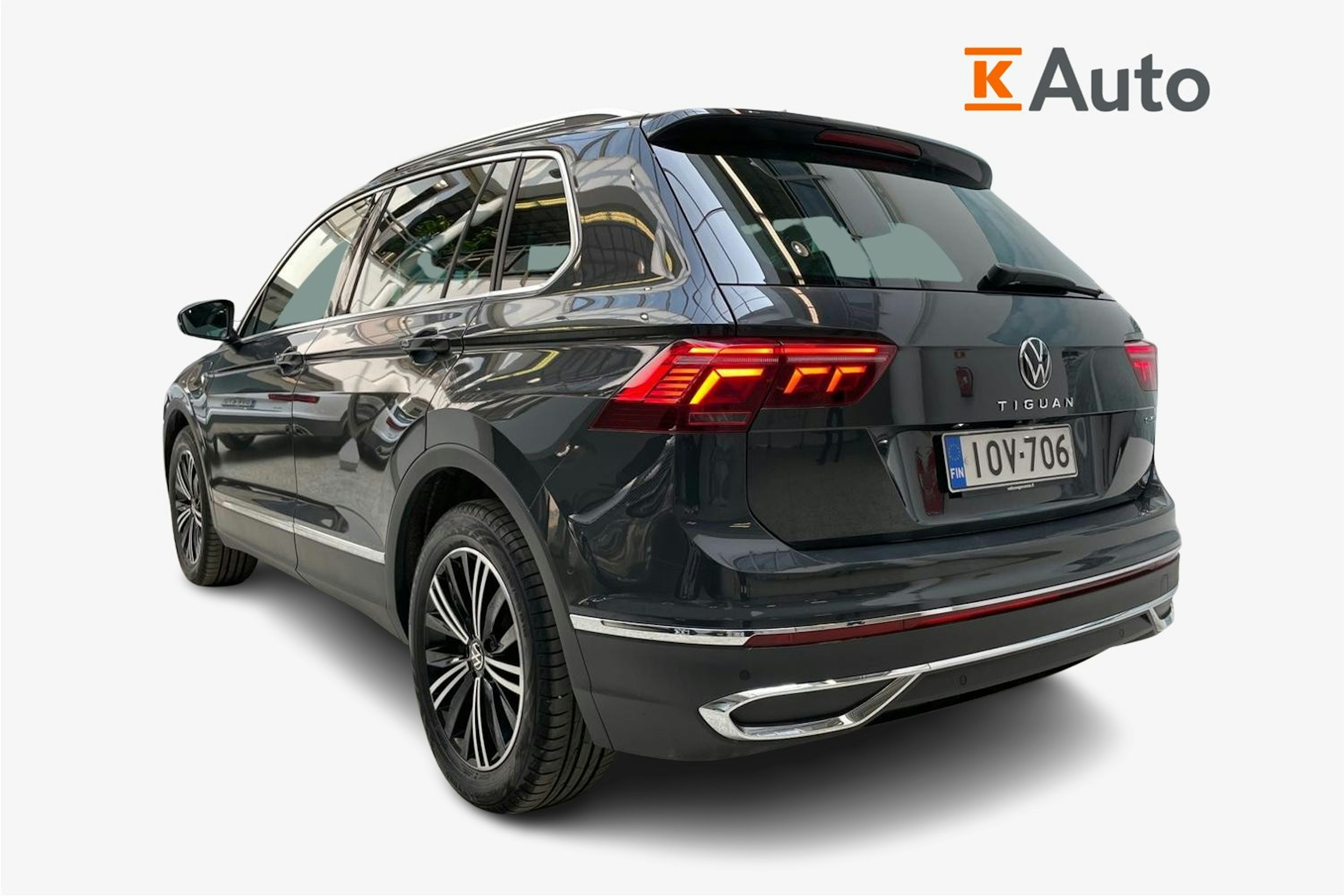 harmaa Volkswagen Tiguan 2021 kuva 2.