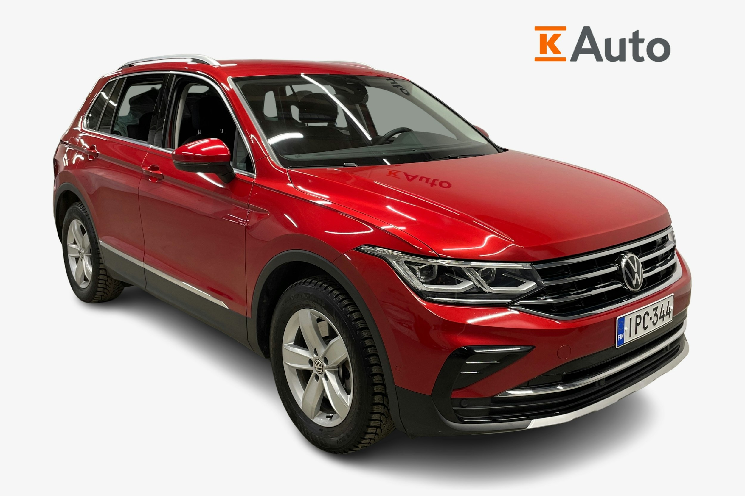 Punainen Volkswagen Tiguan 2021 kuva 1.