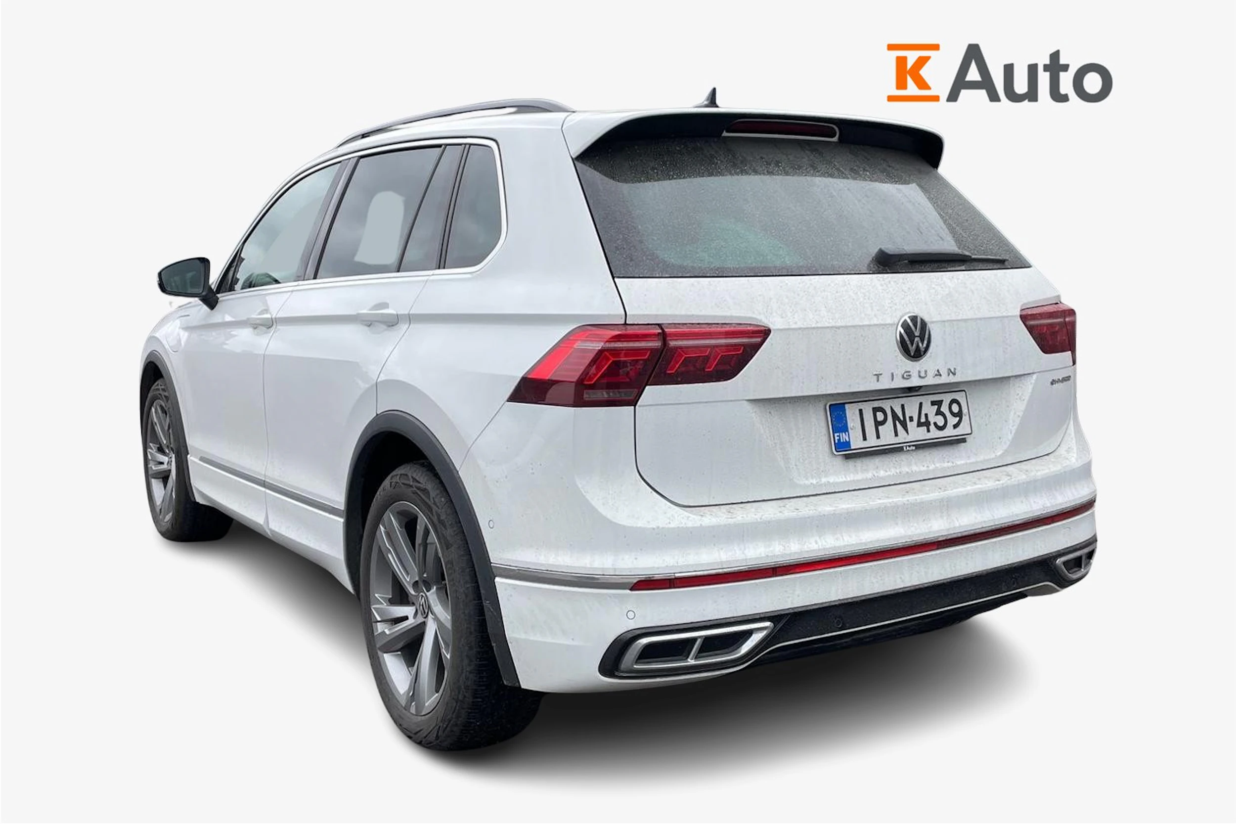 valkoinen Volkswagen Tiguan 2021 kuva 2.