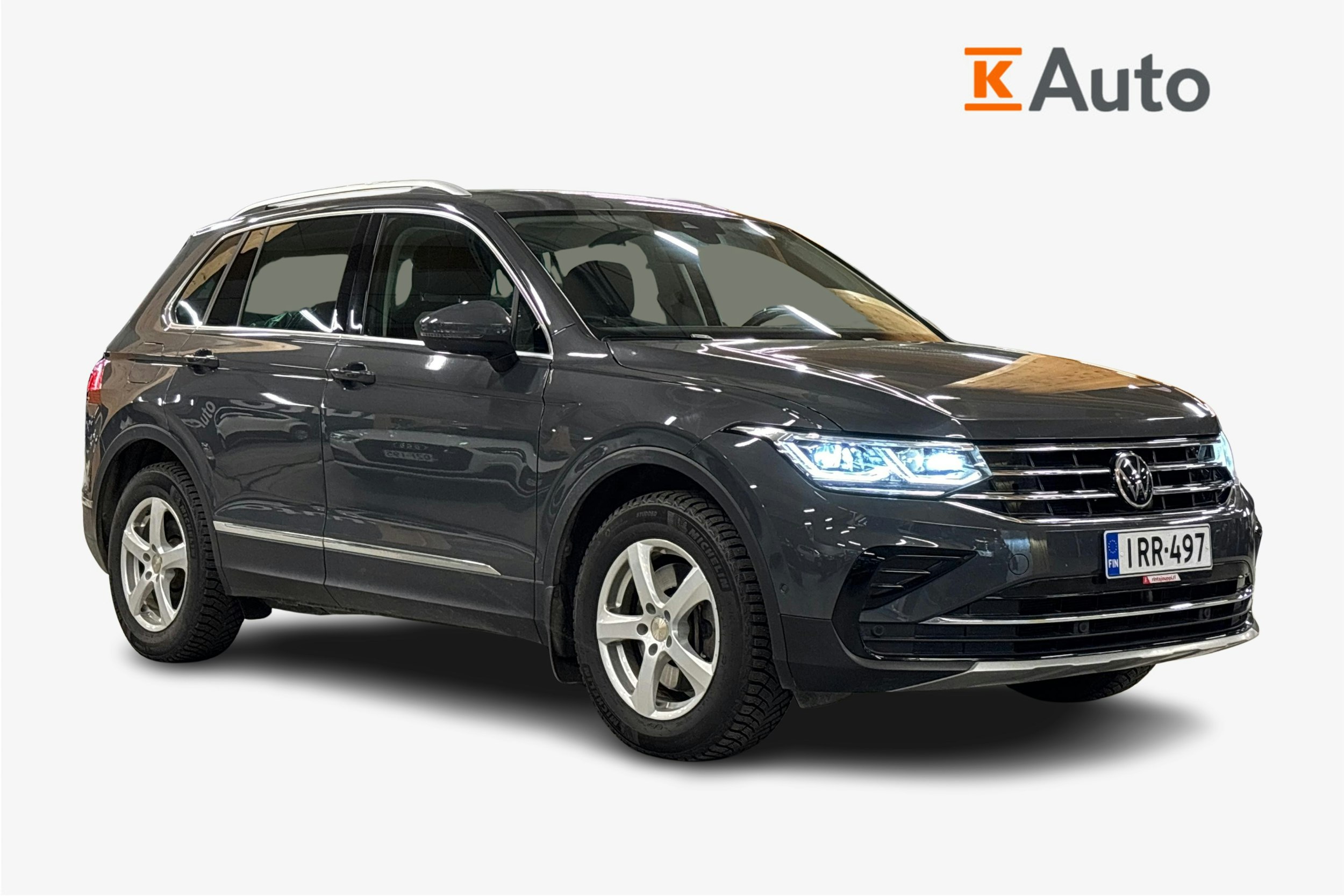 met. harmaa Volkswagen Tiguan 2021 kuva 1.