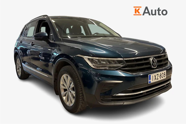 Volkswagen Tiguan 1,5 TSI 110 kW DSG-automaatti | 1.om Suomi-auto | Webasto | Vetokoukku | ACC | Tutkat | AppConnect |