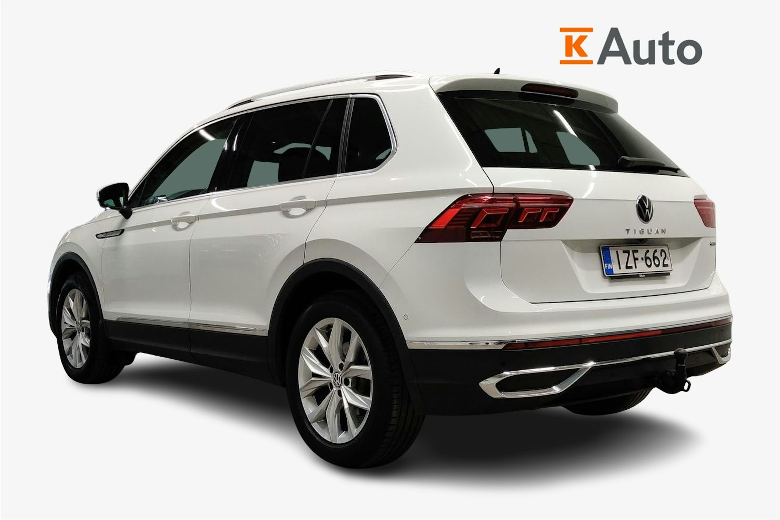 valkoinen Volkswagen Tiguan 2021 kuva 2.