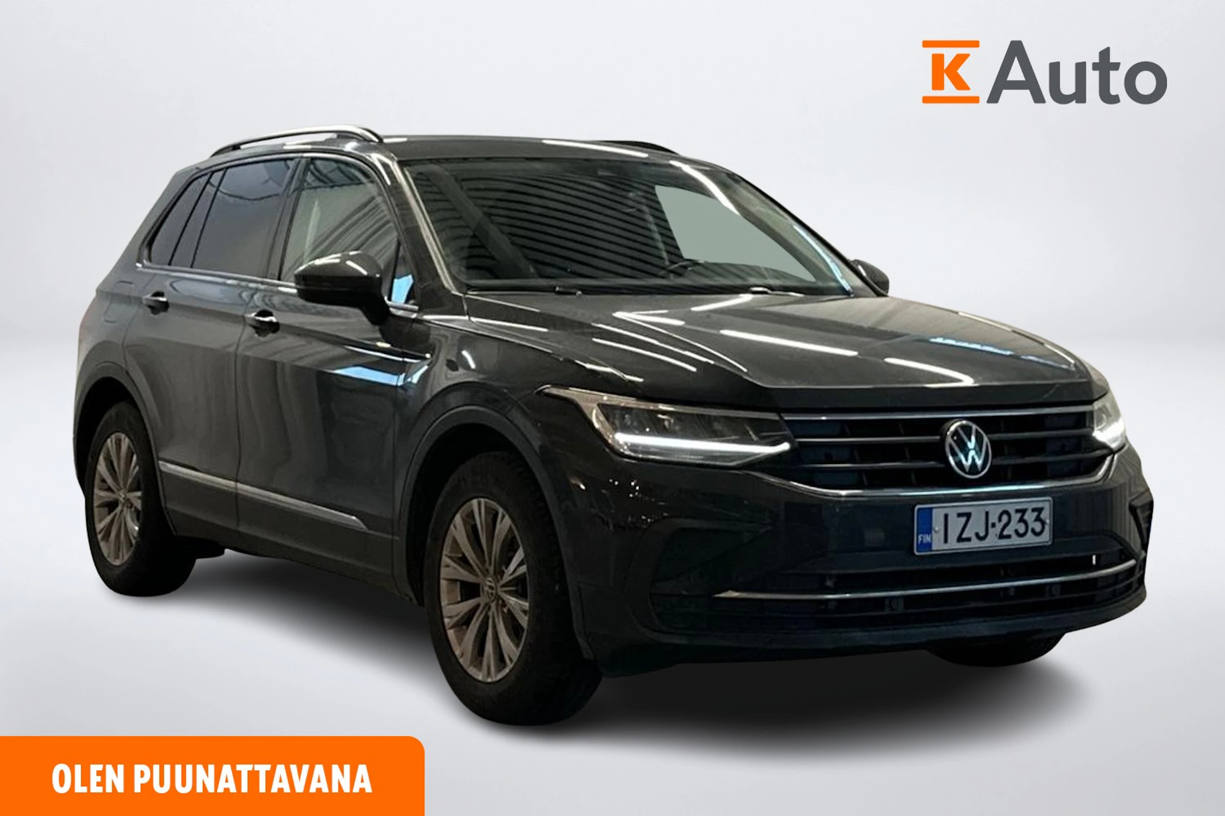 harmaa Volkswagen Tiguan 2021 kuva 1.