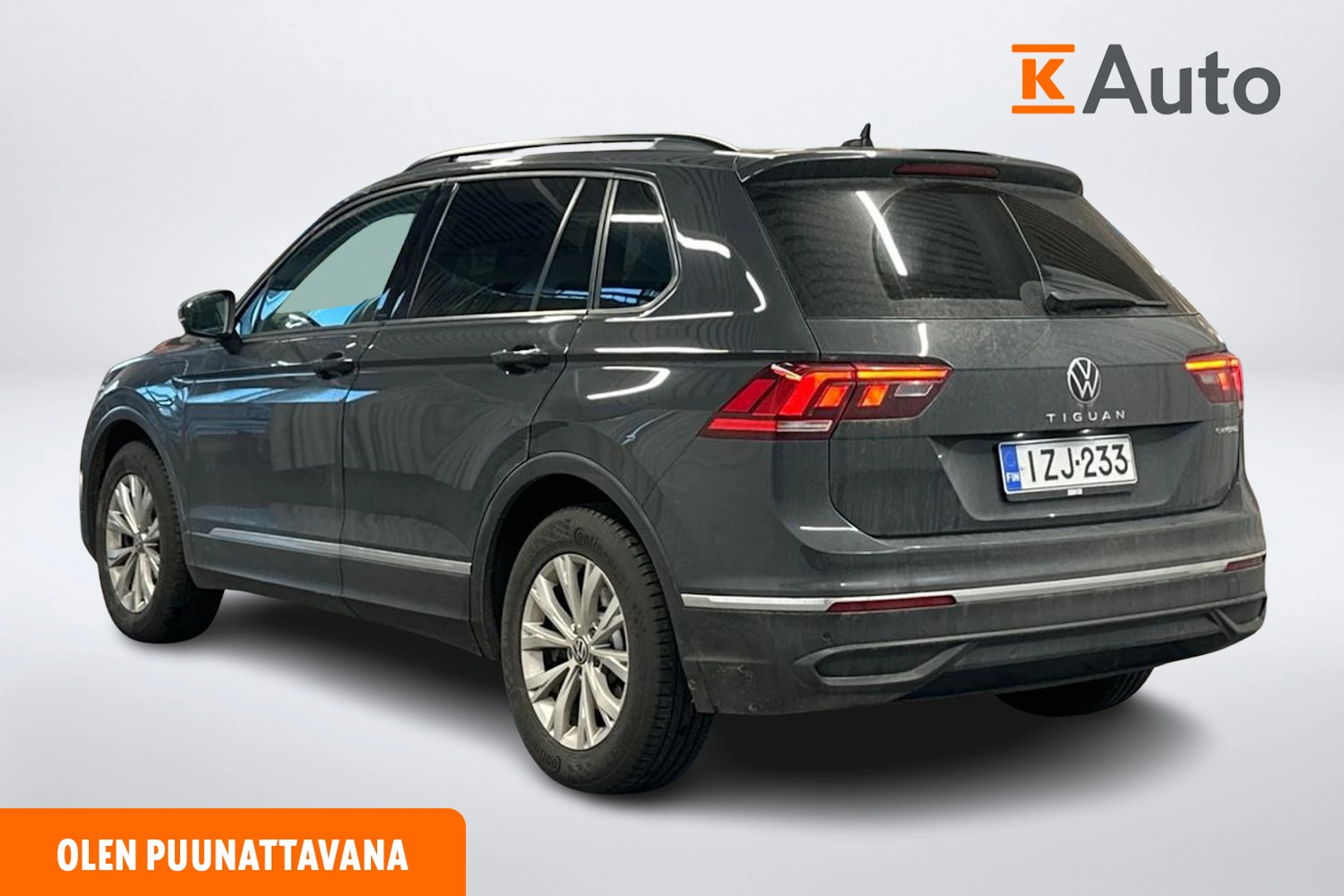 harmaa Volkswagen Tiguan 2021 kuva 2.