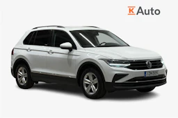 Valkoinen Volkswagen Tiguan 2021 kuva 1.