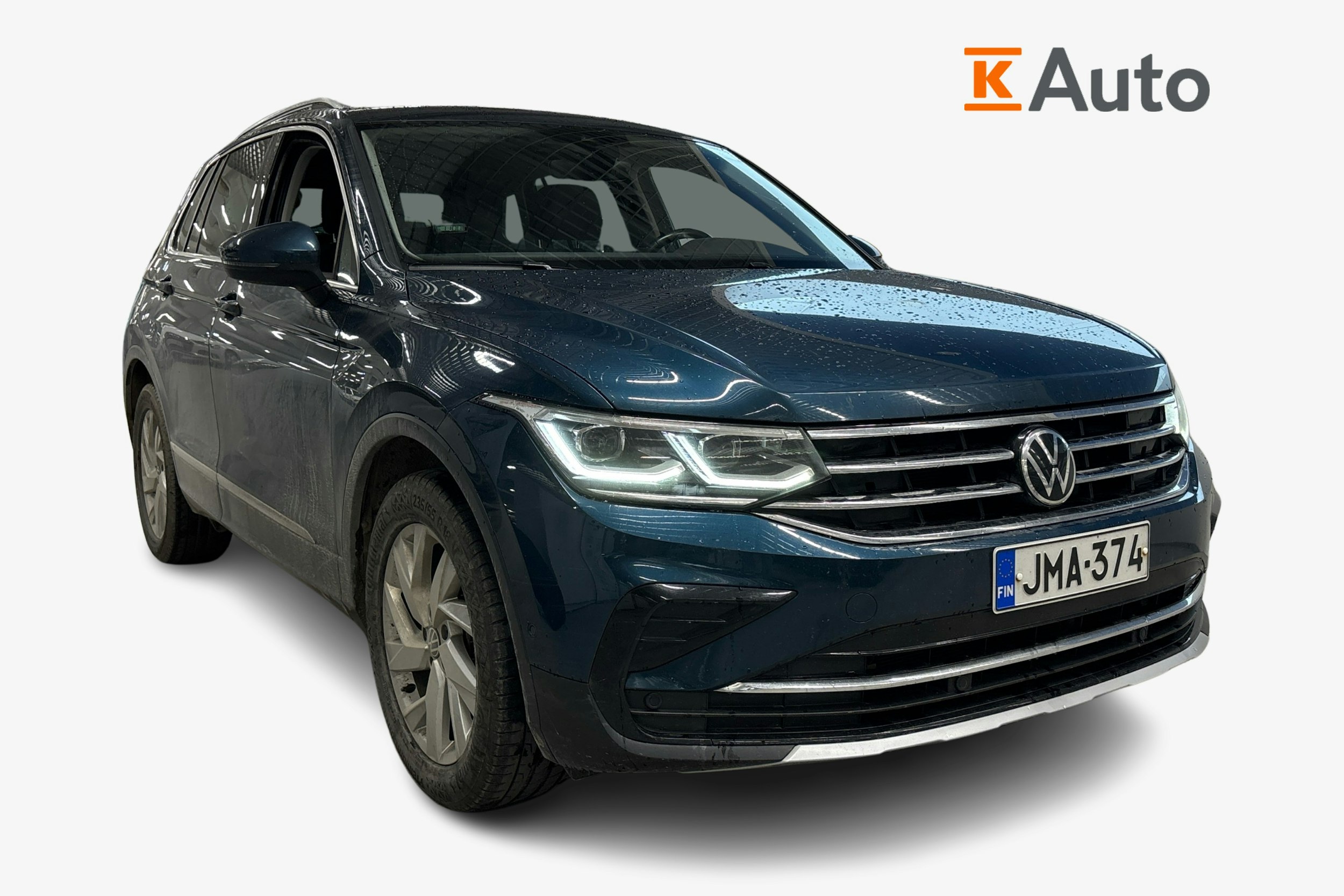 Sininen Volkswagen Tiguan 2021 kuva 1.