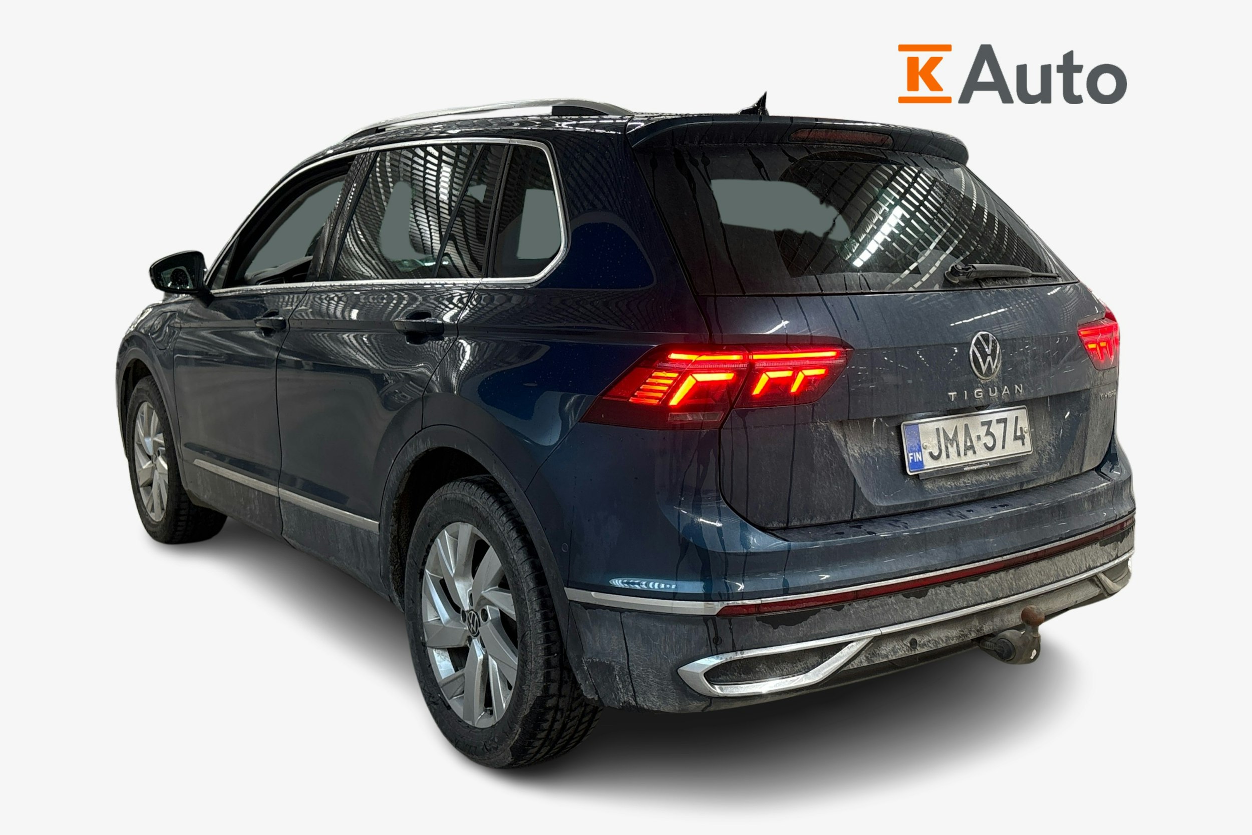 Sininen Volkswagen Tiguan 2021 kuva 2.
