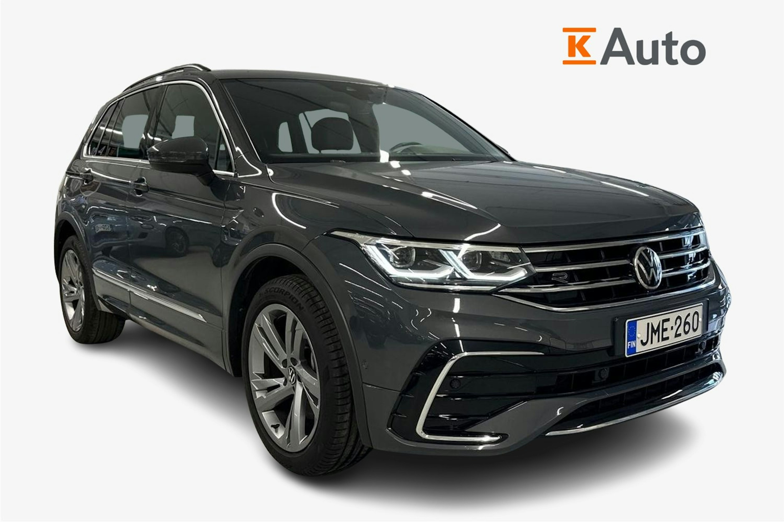 harmaa Volkswagen Tiguan 2021 kuva 1.