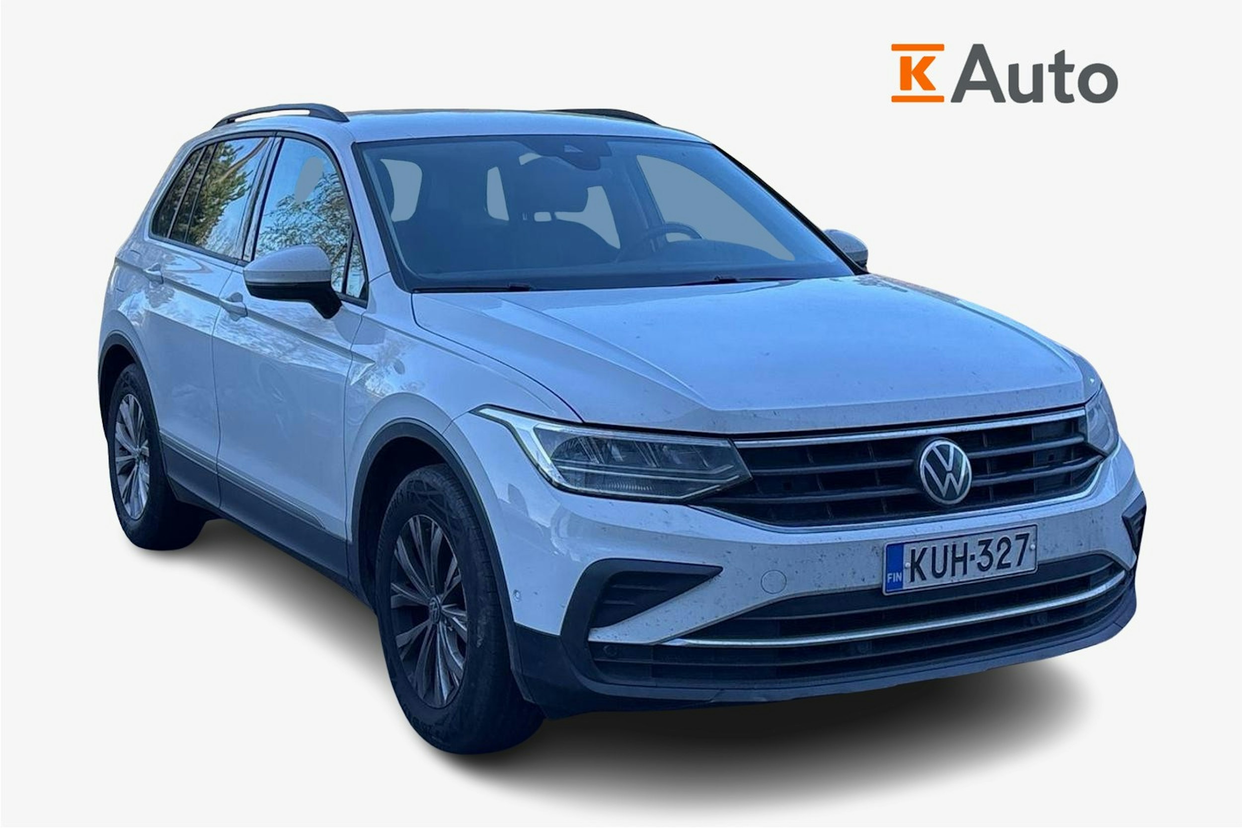 valkoinen Volkswagen Tiguan 2021 kuva 1.
