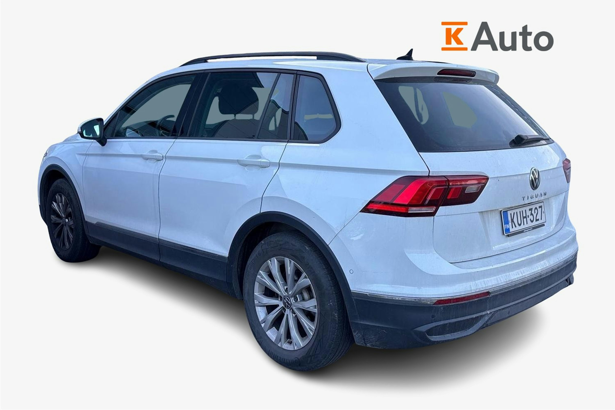 valkoinen Volkswagen Tiguan 2021 kuva 2.