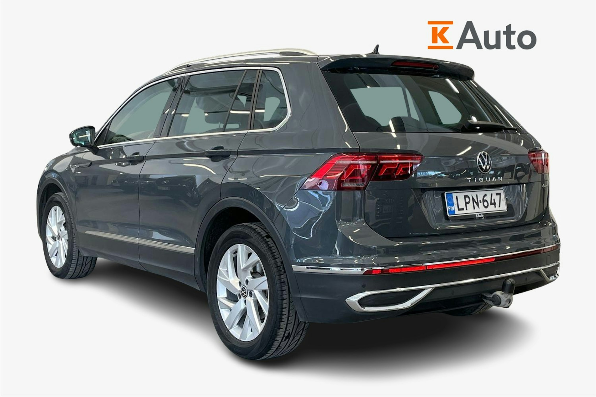Harmaa Volkswagen Tiguan 2021 kuva 2.