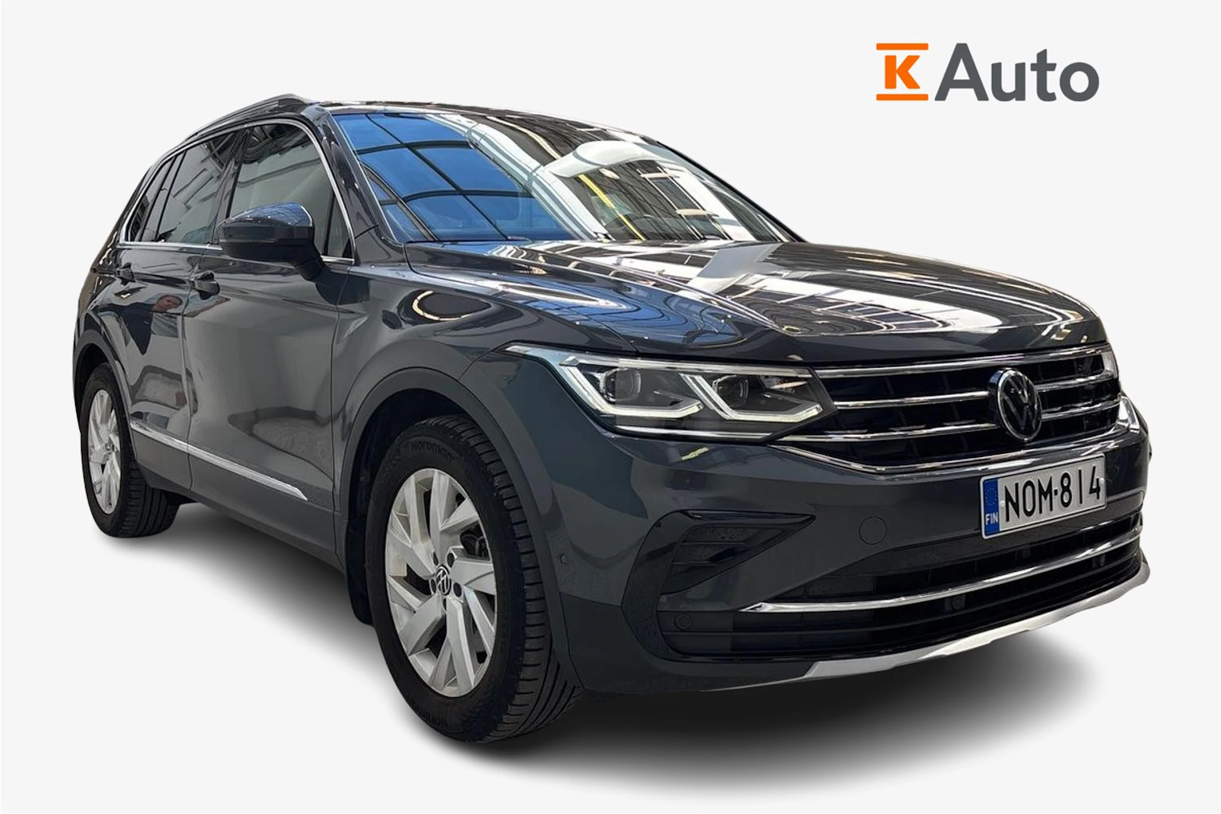 Harmaa Volkswagen Tiguan 2021 kuva 1.