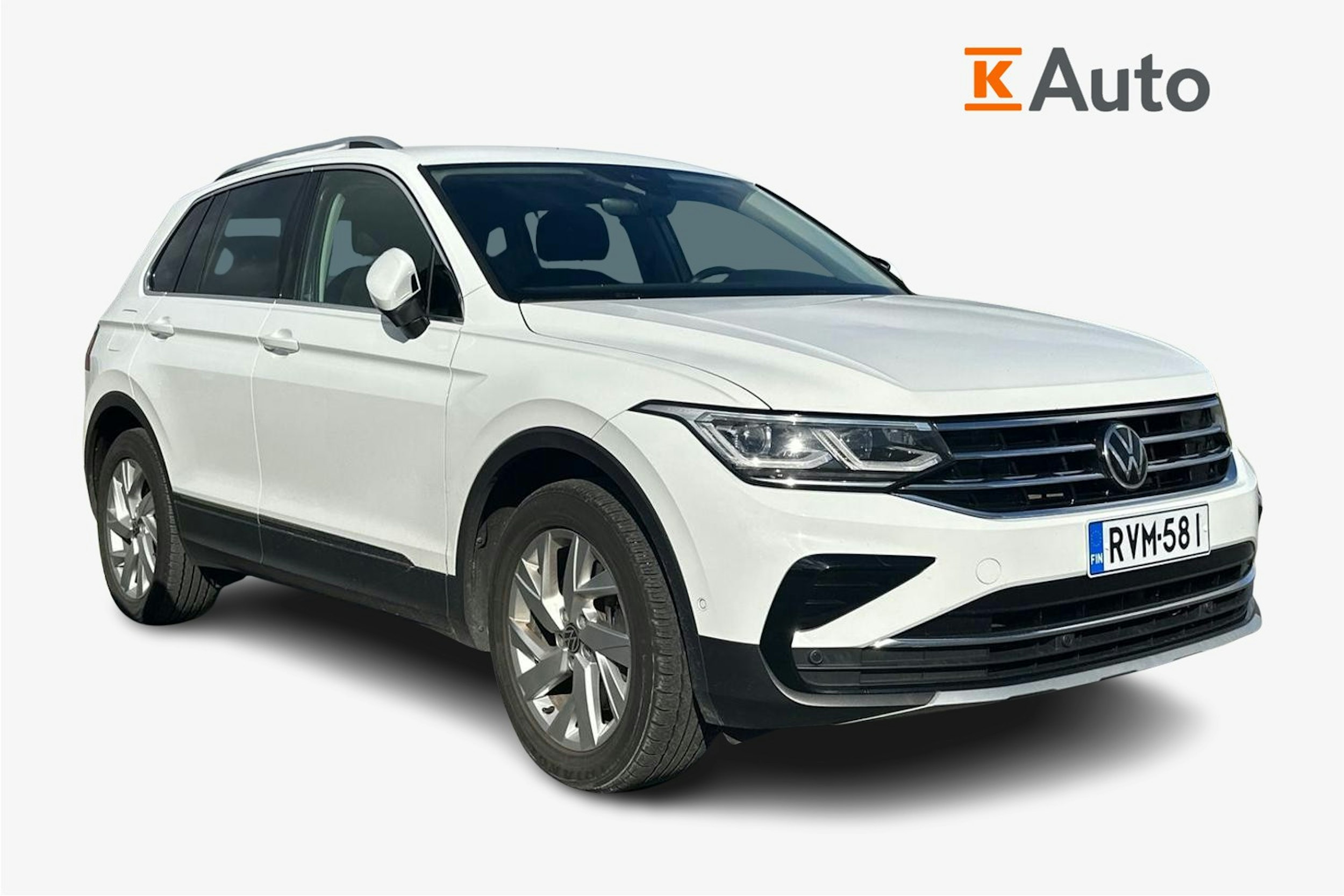 valkoinen Volkswagen Tiguan 2021 kuva 1.